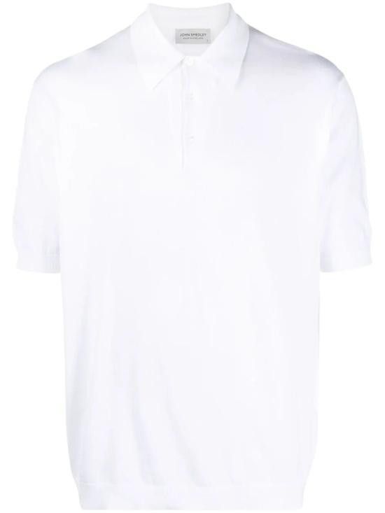 John Smedley JOHN SMEDLEY Men Polo Shirts ISIS WHITE Size US XXL / EU 58 / 5 - 1 Thumbnail