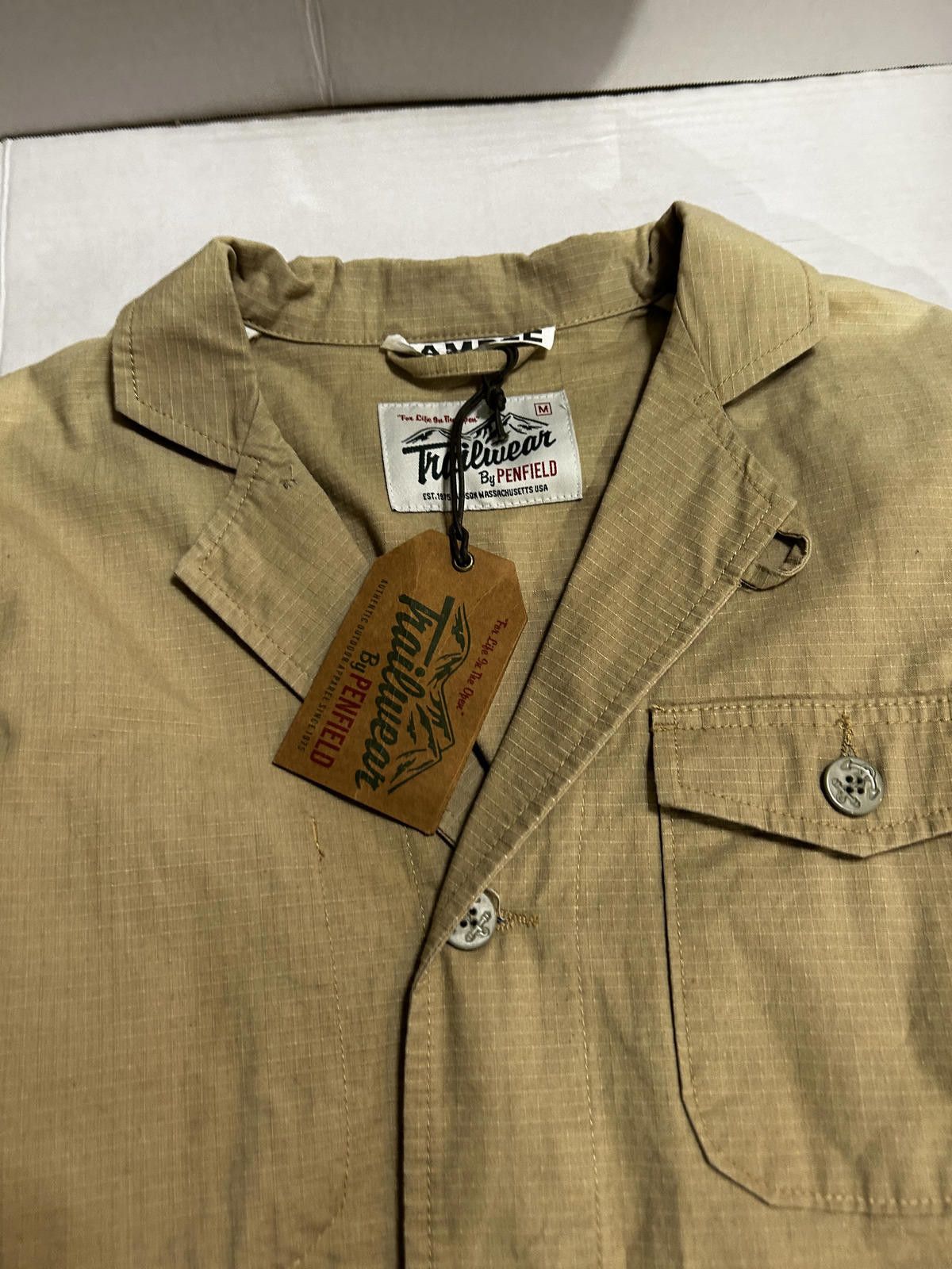 Penfield Penfield Ripstop Utility Jacket NWT Men's Medium Khaki Size US M / EU 48-50 / 2 - 3 Thumbnail