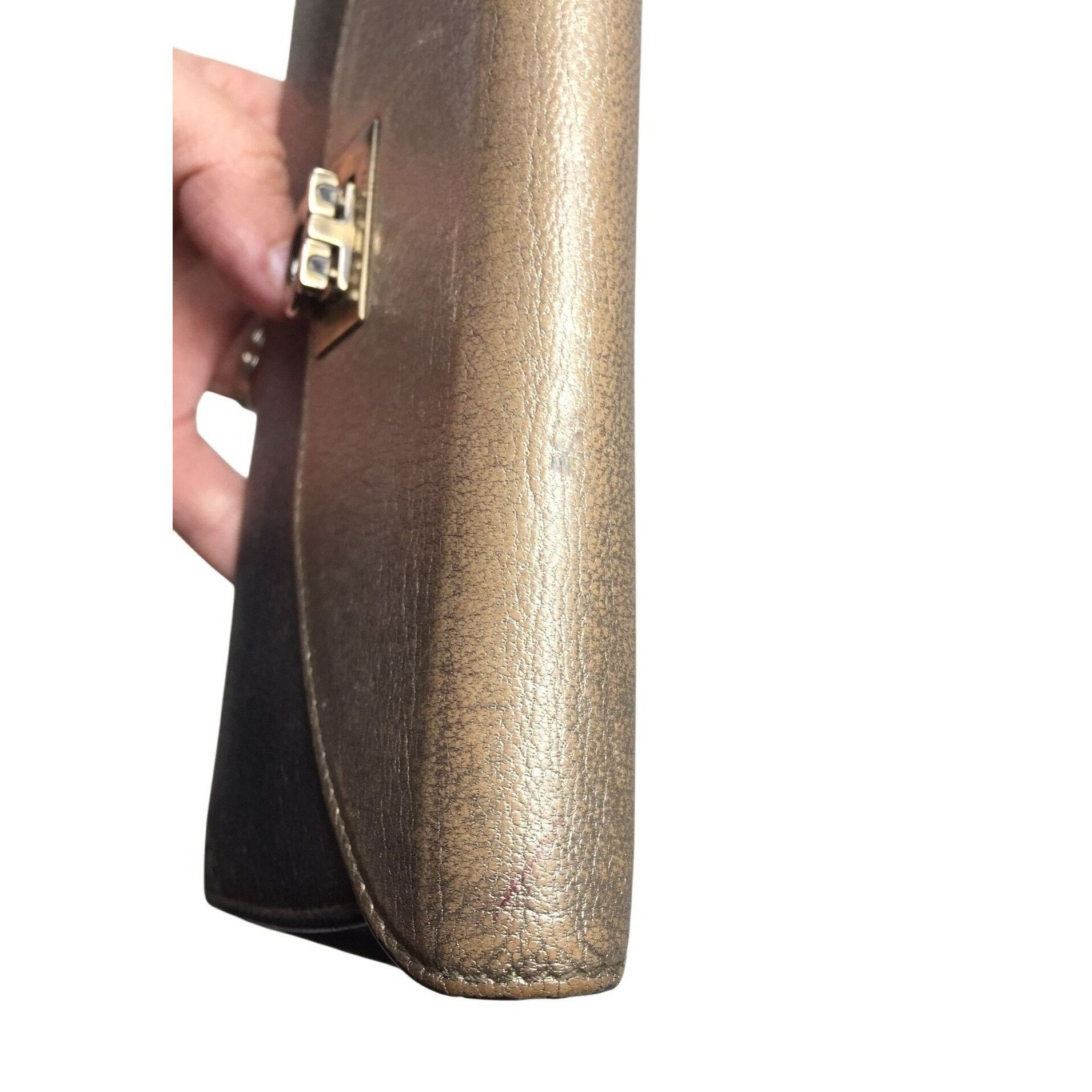 Salvatore Ferragamo Salvatore Ferragamo Metallic Tricolor Long Wallet with Dust Size ONE SIZE - 16 Thumbnail