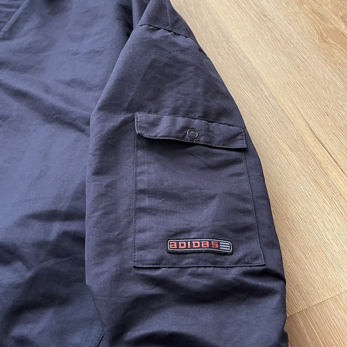 Adidas 90s Vintage Adidas Logo Oversized Coach Bomber Jacket Size US XL / EU 56 / 4 - 10 Thumbnail