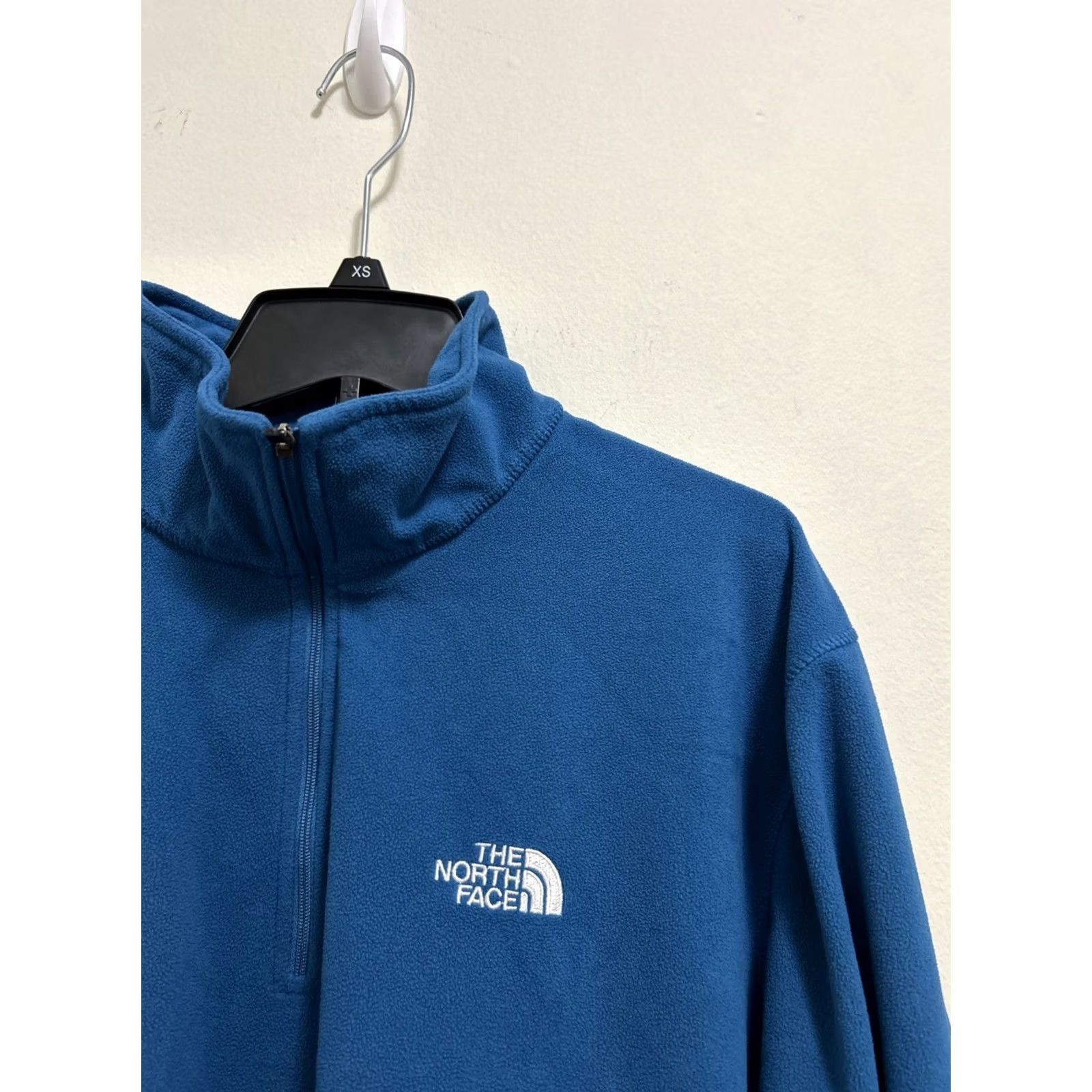 The North Face VINTAGE The North Face Fleece Sweater Mens L Blue TKA 100 1/4 Zip Lightweight Size US L / EU 52-54 / 3 - 5 Thumbnail