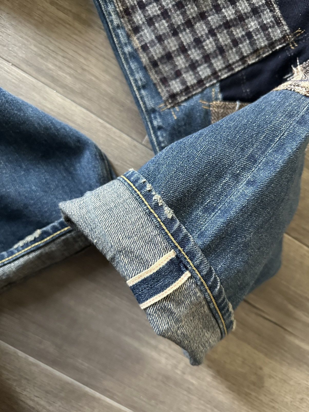 Junya Watanabe JUNYA WATANABE MAN Patchwork Levi's Jeans Size US 29 - 5 Thumbnail