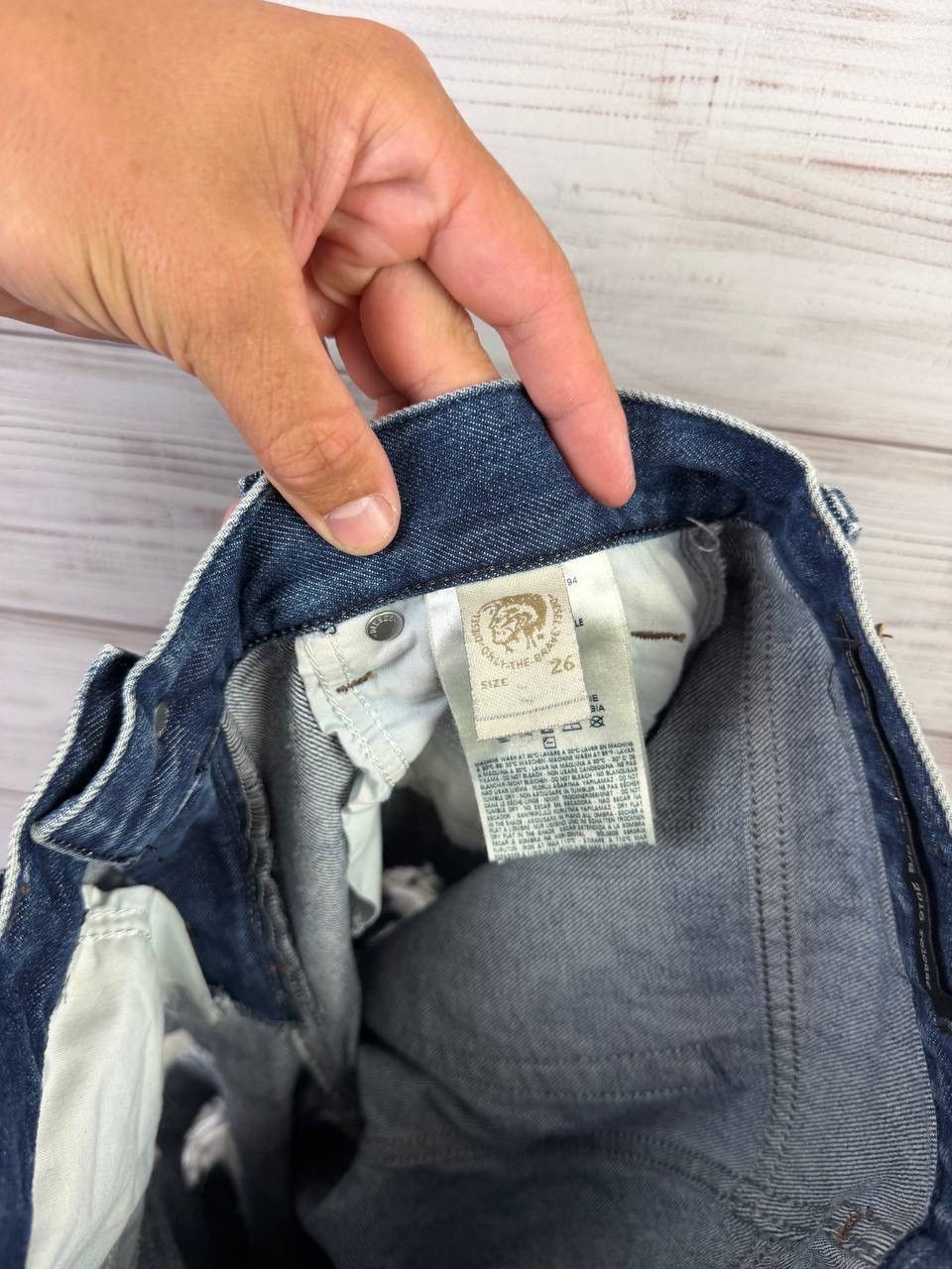 Diesel Crazy Flared Vntg Diesel Jeans Japanese Faded Bootcut Denim Size US 26 / EU 42 - 11 Thumbnail