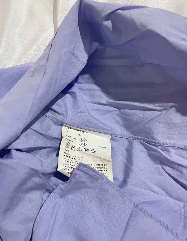 Comme des Garcons Comme Des Garcons Cotton Blue Shirt Size XS / US 0-2 / IT 36-38 - 3 Thumbnail