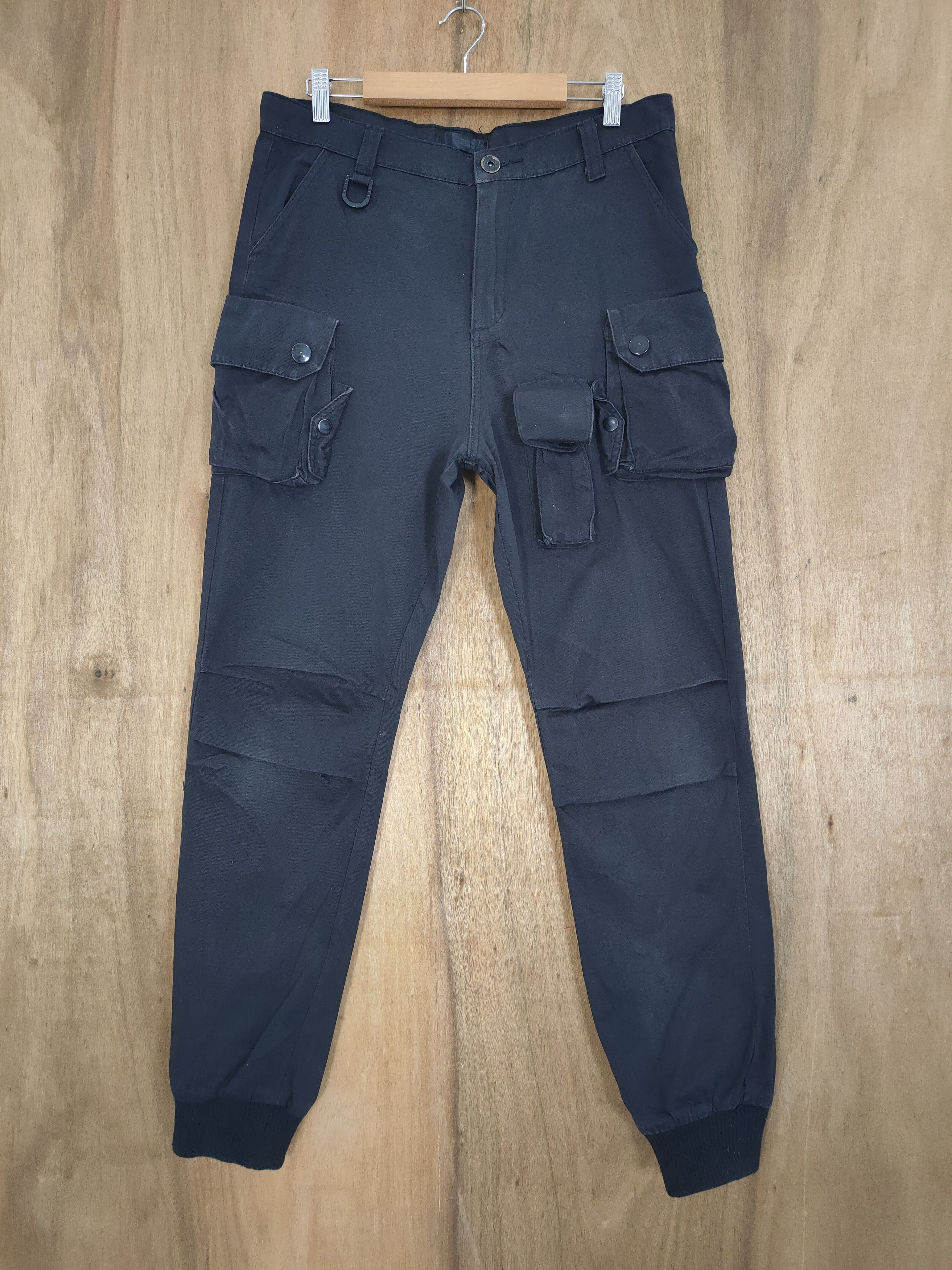 image of Black Accord Multipocket Cargo Pants, Men's (Size 32)