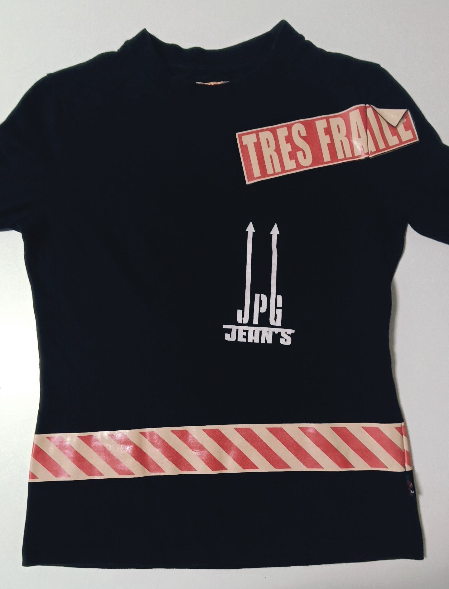 Jean Paul Gaultier 2003 - Fragile logo top - JPG-JEANS - Collection number 6 Size S / US 4 / IT 40 - 14 Thumbnail