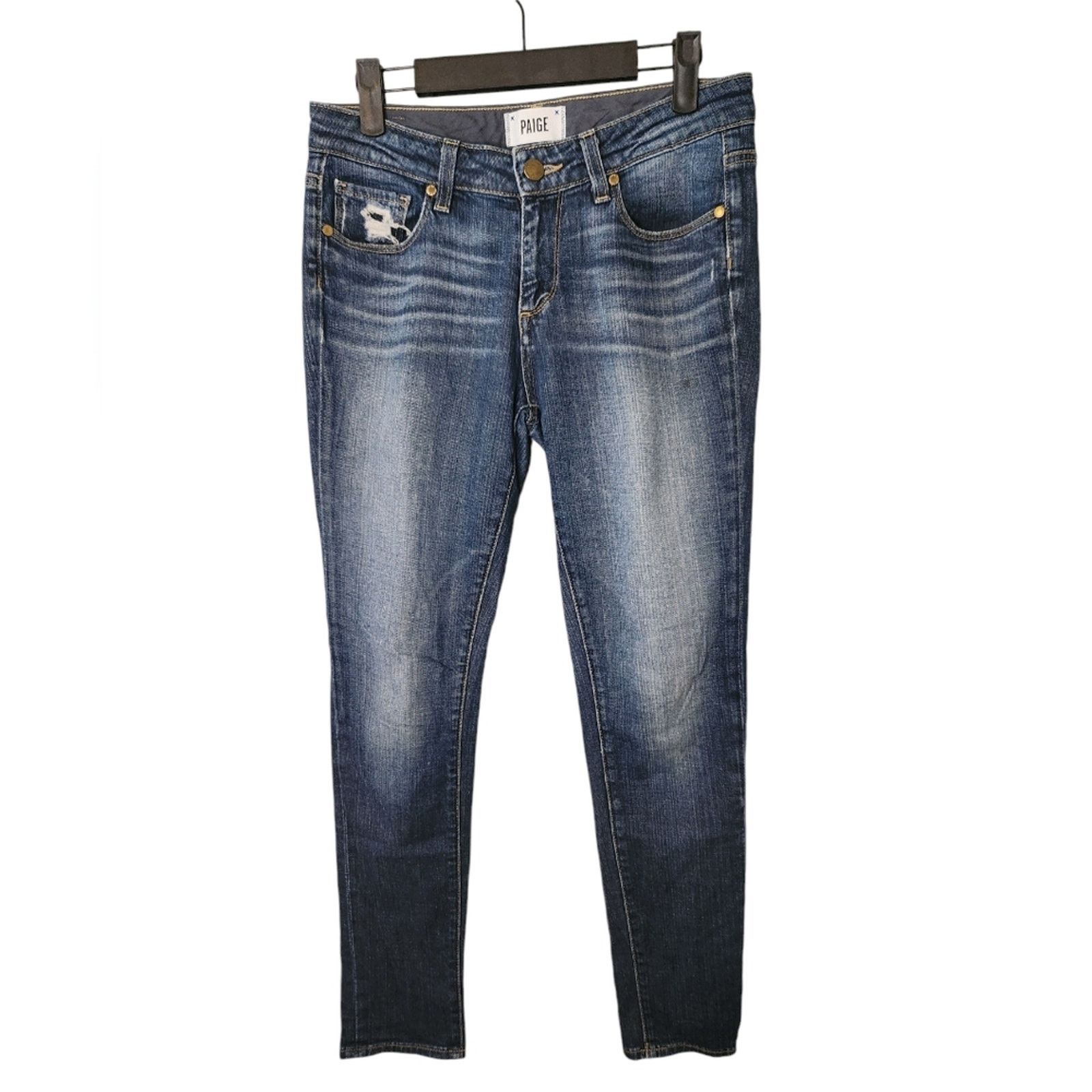 Paige Paige Premium Denim Mid Rise Jeans in Wanderlust 24 Size 24" / US 00 / IT 34 - 1 Thumbnail