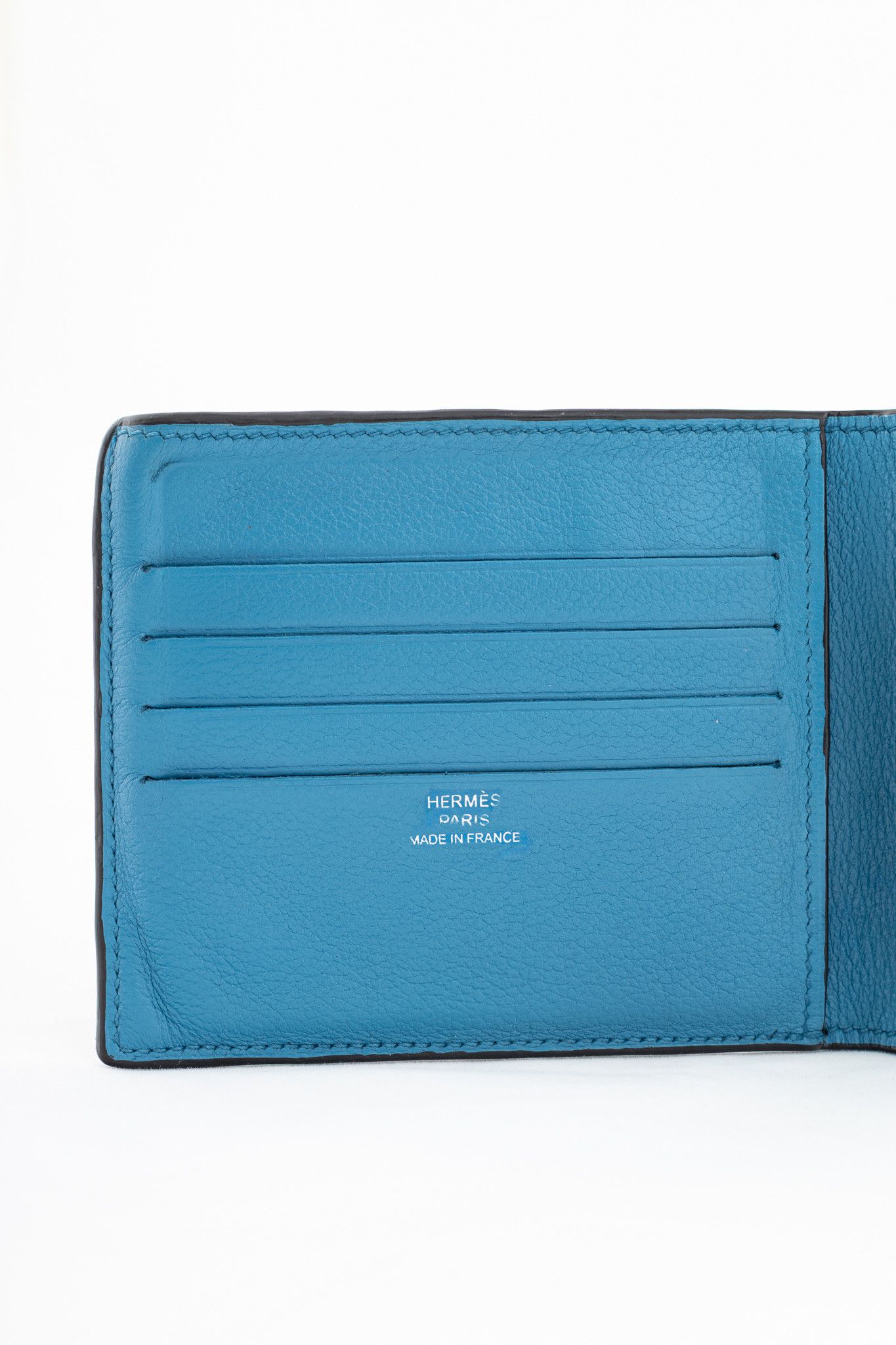 Hermes Hermes Citizen Twill Evercolor Leather Bi Fold Wallet Size ONE SIZE - 7 Thumbnail