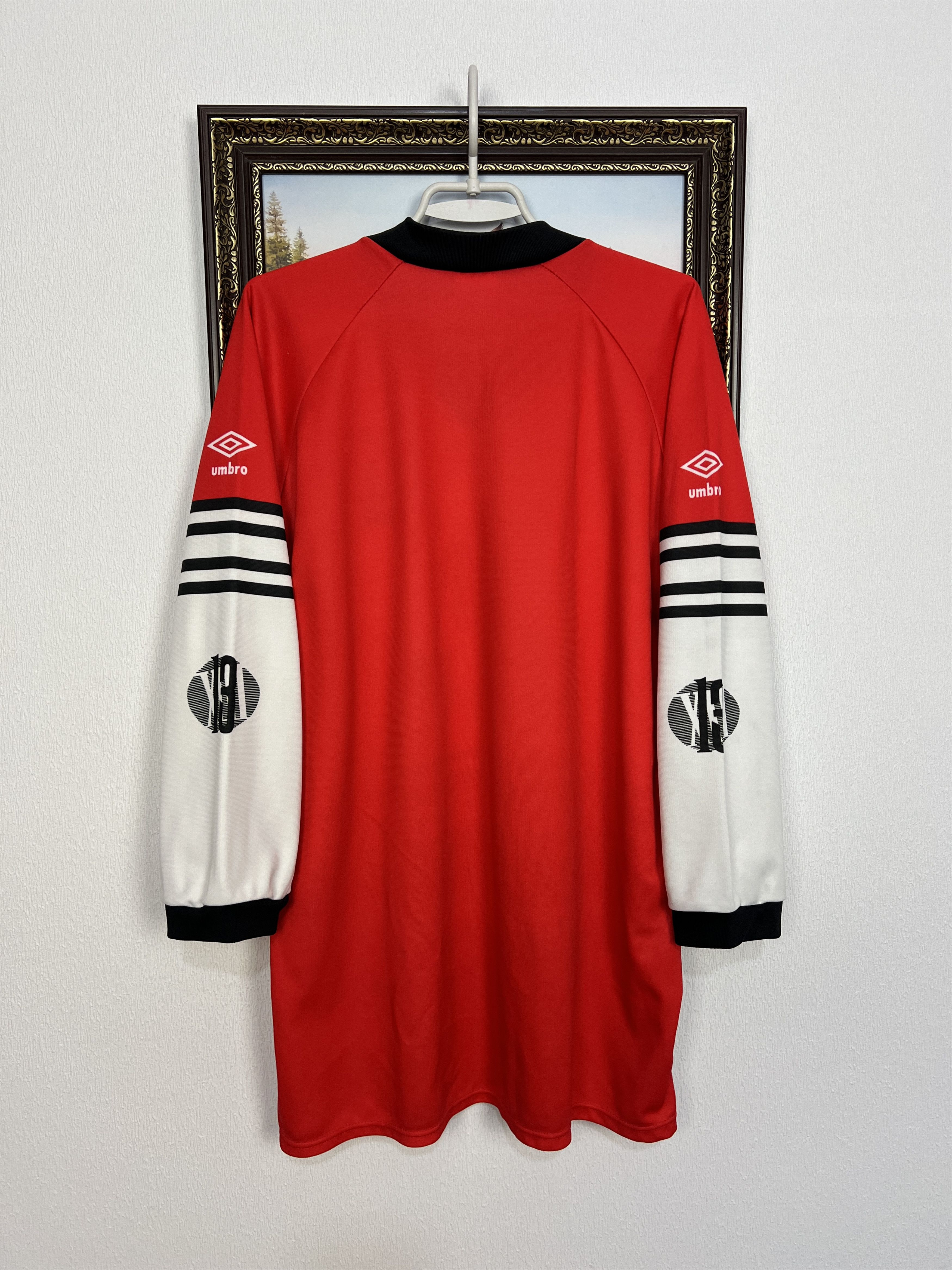 Umbro Vintage Widnes Vikings RFLC Rugby League Jersey Trikot Shirt Size US XXL / EU 58 / 5 - 8 Thumbnail