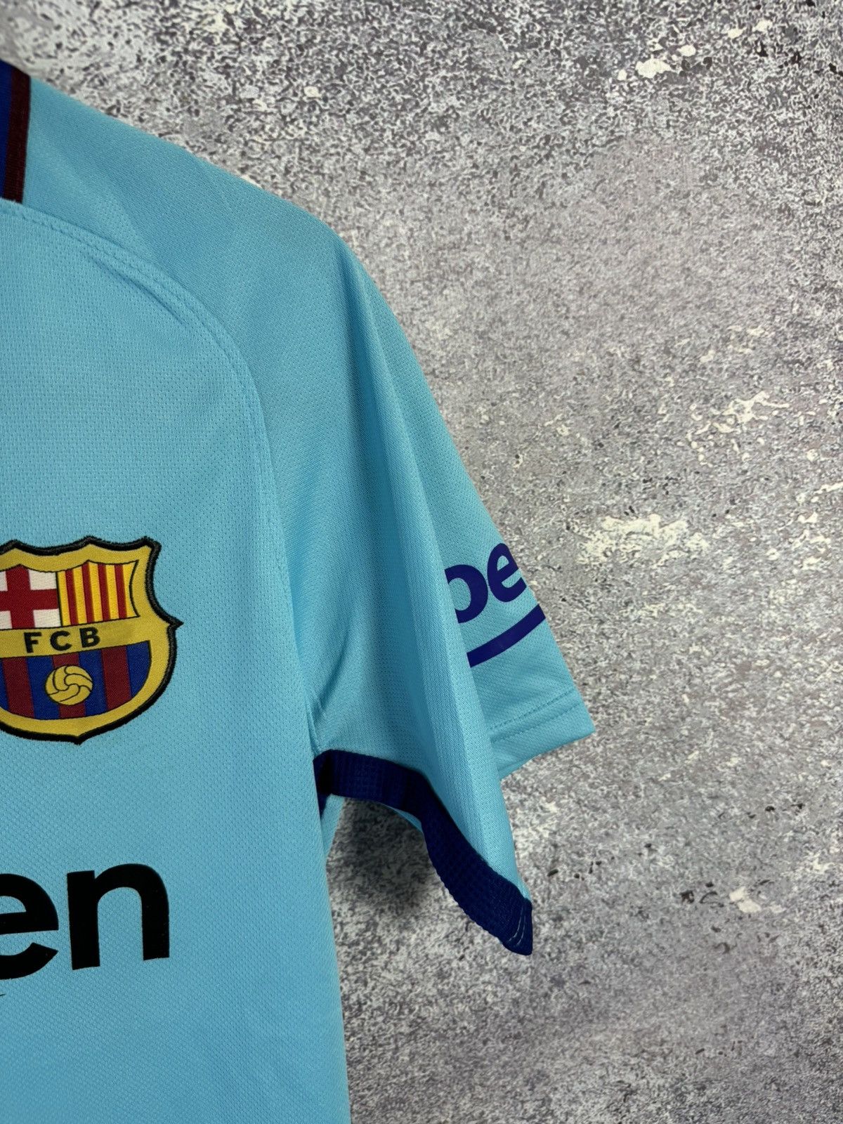 Nike × Vintage MESSI Vintage Barcelona 2017/18 Nike Soccer Jersey y2k Size US S / EU 44-46 / 1 - 12 Thumbnail
