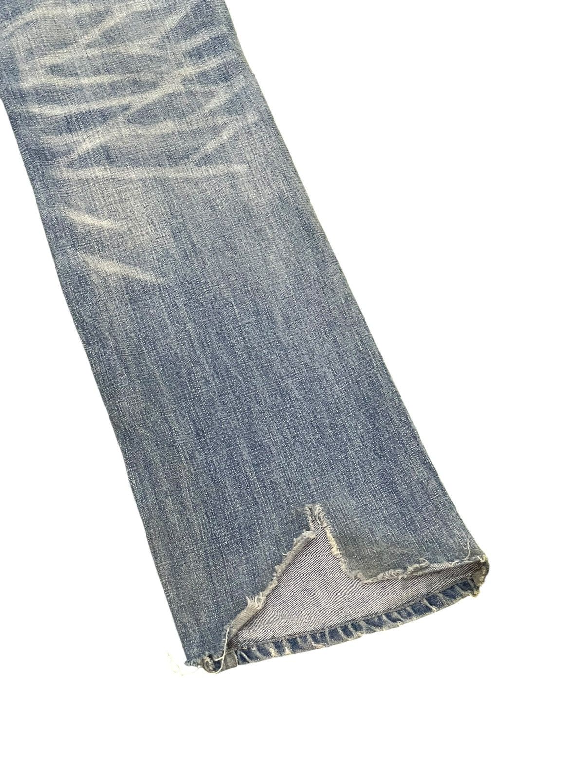 Paul Smith Flare Jeans R Newbold Paul Smith Faded Distres Boot Cut 1🟦9 Size US 32 / EU 48 - 13 Thumbnail