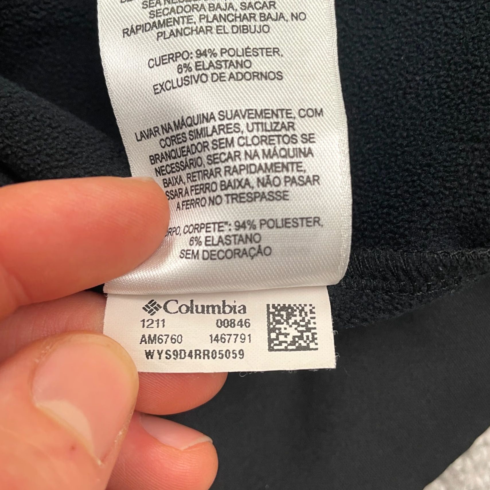 Vintage Columbia Western Trek Jacket Mens Large Black 1/4 Zip Pockets Outdoor Hiking Weather Activewear Fall Winter Seasonal Jacket Size US L / EU 52-54 / 3 - 7 Thumbnail