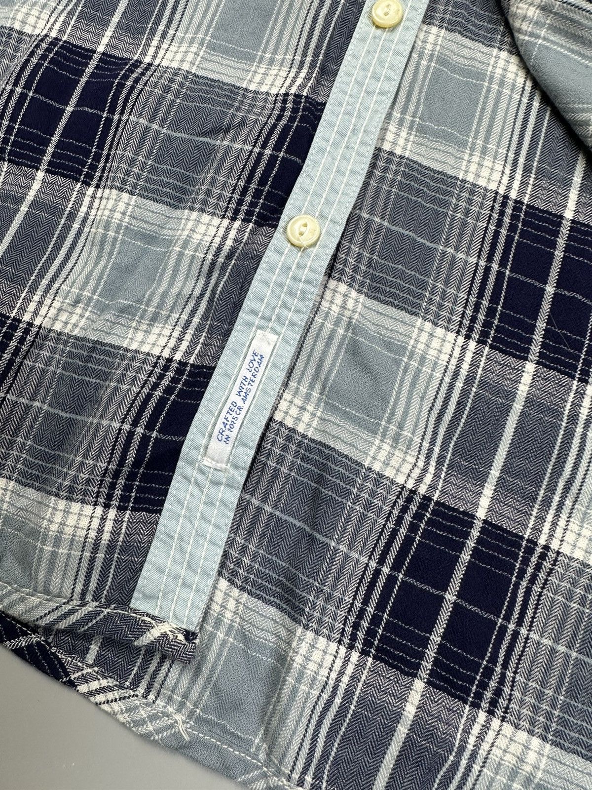 Scotch & Soda Scotch&soda thin check button shirt blue Size US L / EU 52-54 / 3 - 5 Thumbnail