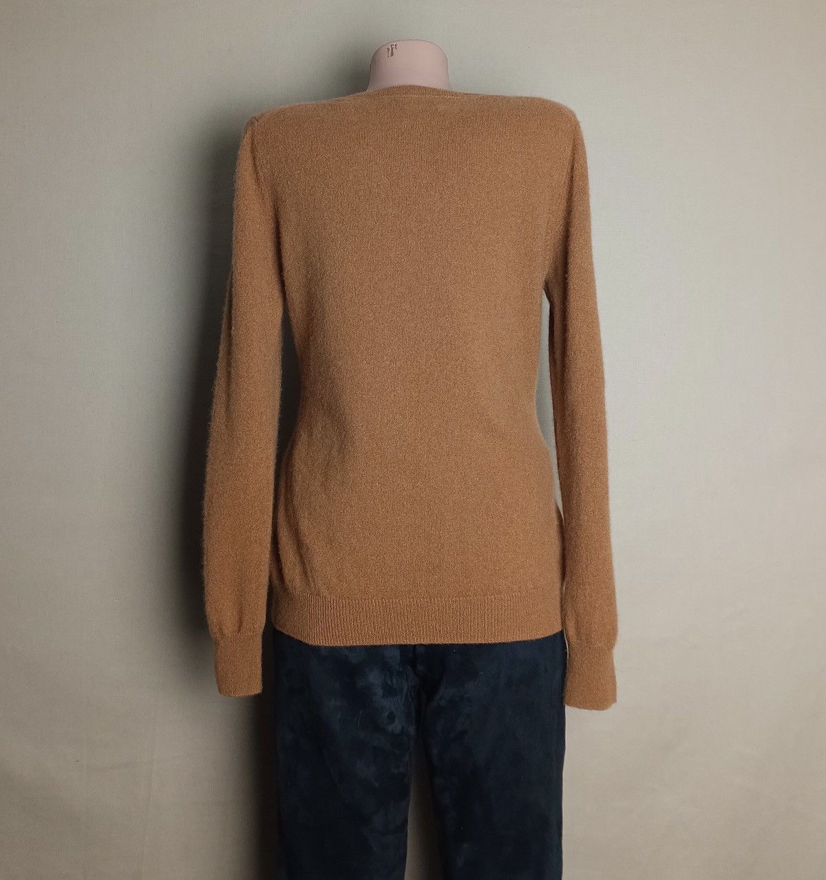 Designer GALERIA Cashmere V-neck Sweater Jumper Size EU36 / S Size S / US 4 / IT 40 - 3 Thumbnail