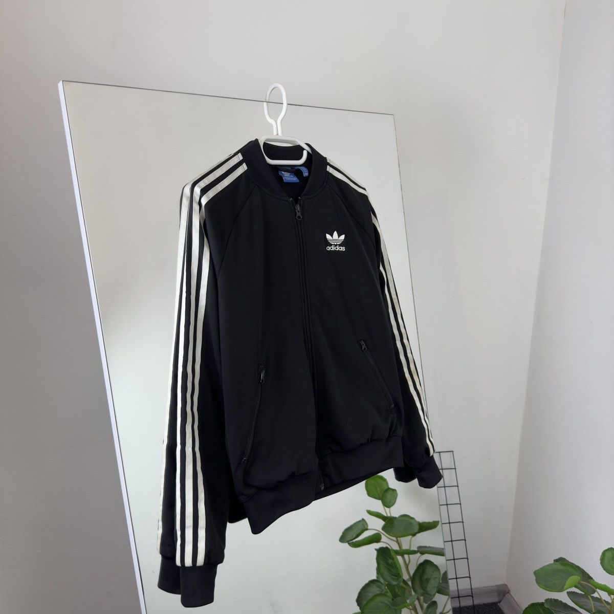 Adidas Adidas Originals Vintage Big Logo Zip Sweatshirt Size US S / EU 44-46 / 1 - 1 Thumbnail