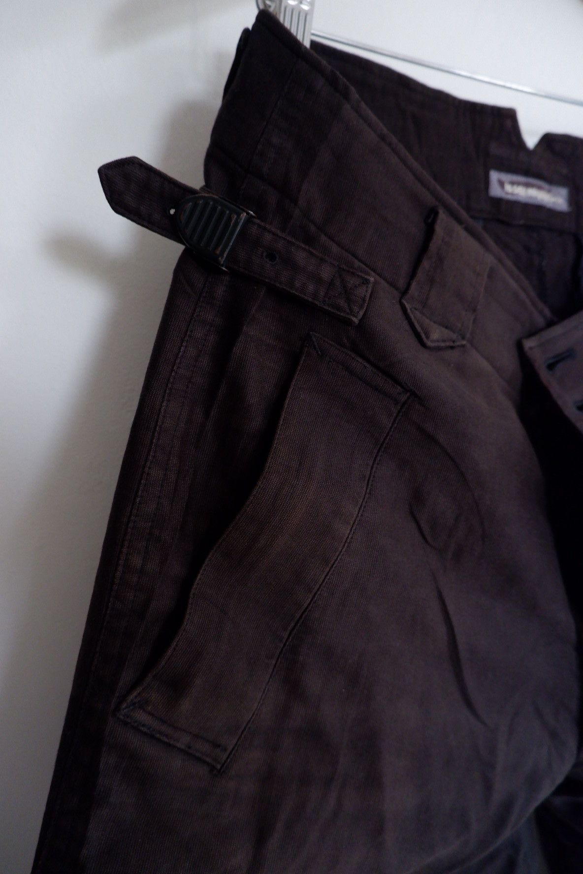 Issey Miyake Vintage 80s Issey Miyake Men Flight Pants Size US 32 / EU 48 - 4 Thumbnail