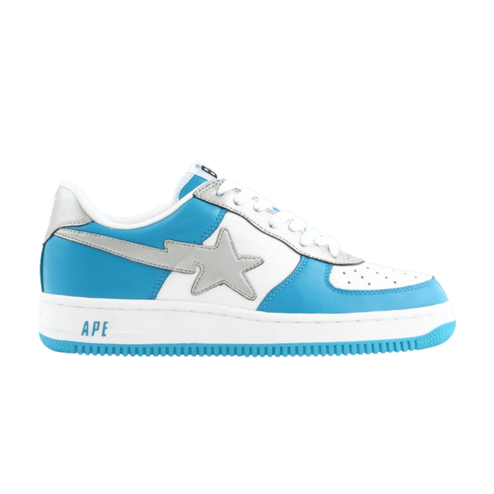 Bape FS-001 Bapesta Baby Blue/Silver 9.5 Size US 9.5 / EU 42-43 - 4 Thumbnail