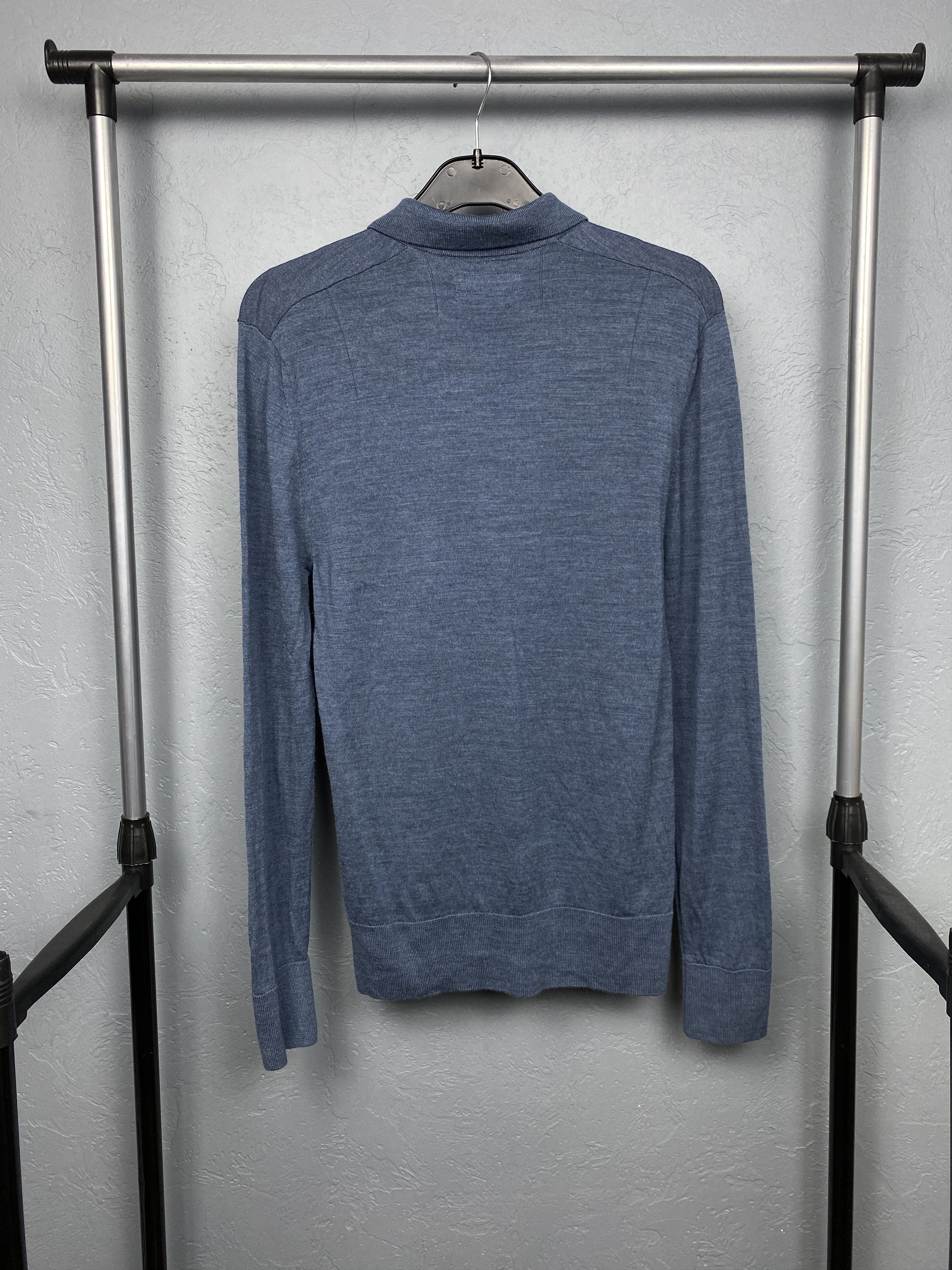 Allsaints AllSaints Mens Mode Merino Wool Sweater Size US M / EU 48-50 / 2 - 6 Thumbnail
