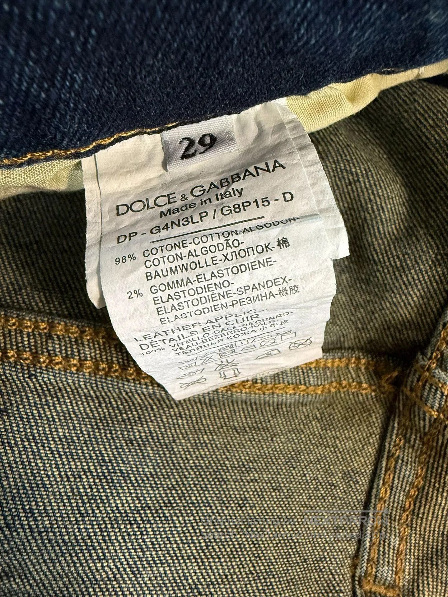 Dolce & Gabbana Dolce&Gabbana Men's Comfortable Jeans. Size US 29 - 8 Thumbnail
