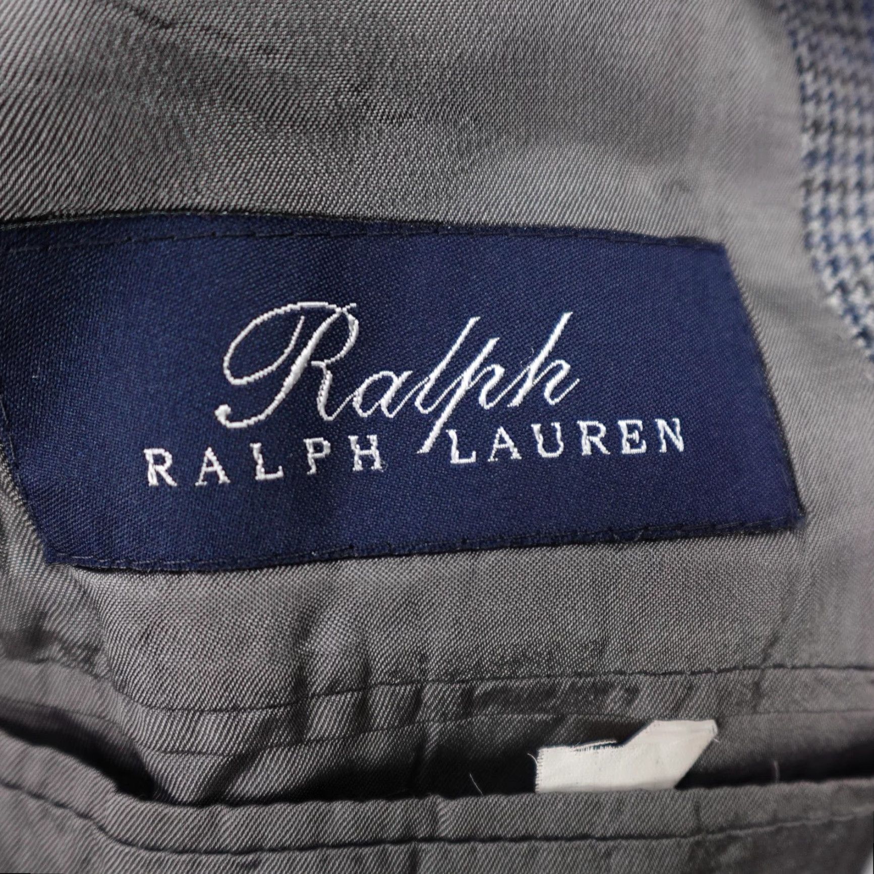 Ralph Lauren Ralph Lauren Blazer Mens 44R Gray Silk Wool Check Sport Coat Jacket Size 44R - 7 Thumbnail