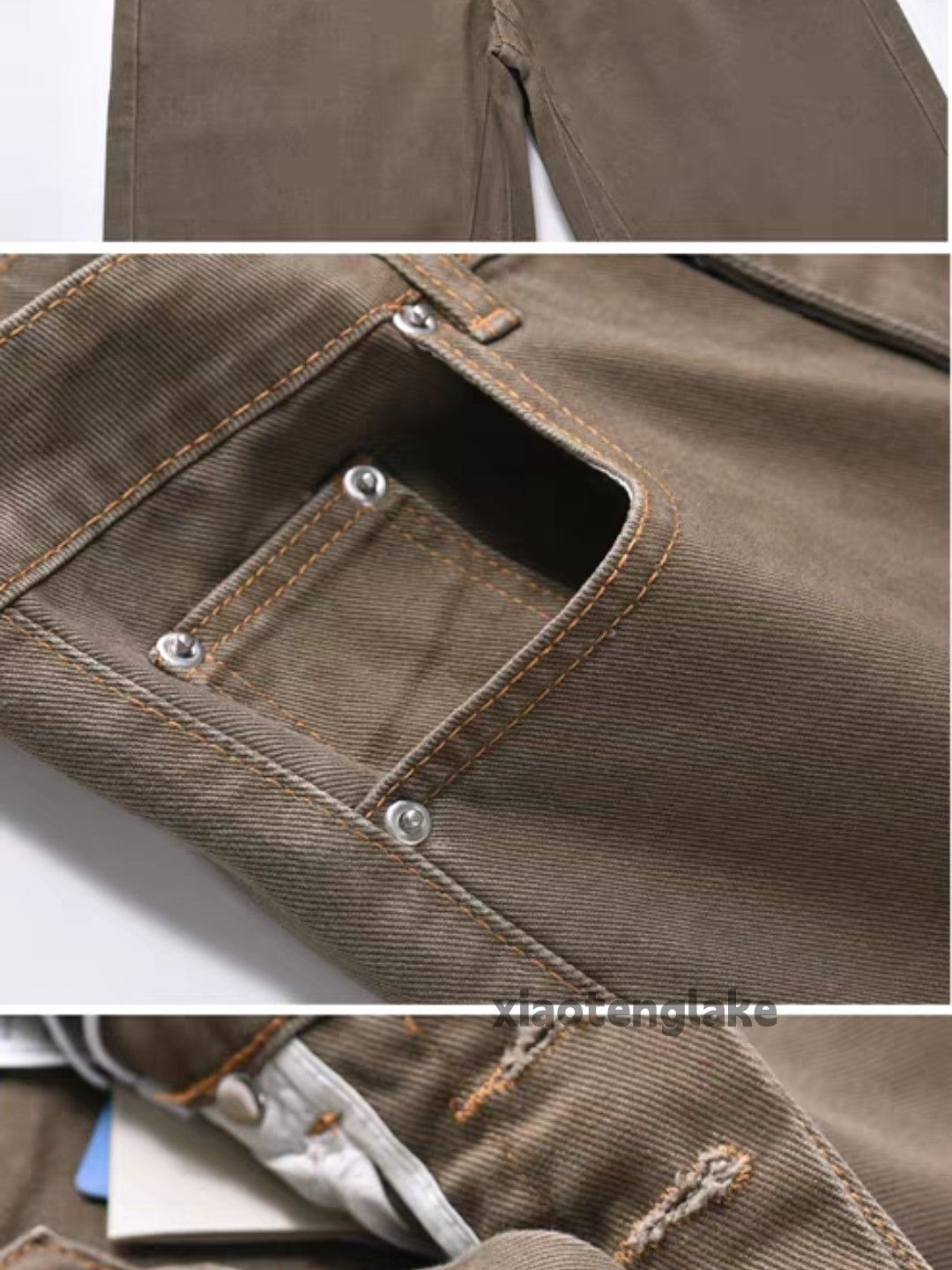 Jean Unisex outdoor utility loose baggy skate yuppie jeans Size US 32 / EU 48 - 3 Thumbnail