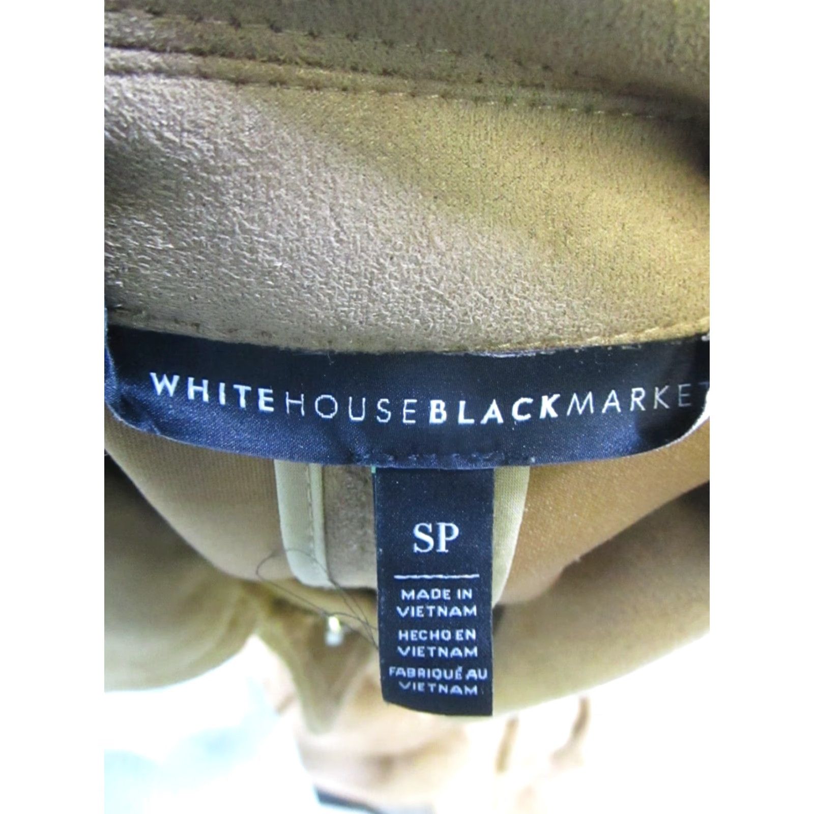 White House Black Market White House Black Market Jacket Womens Small Brown Suede Jacket Mens? Size S / US 4 / IT 40 - 3 Thumbnail