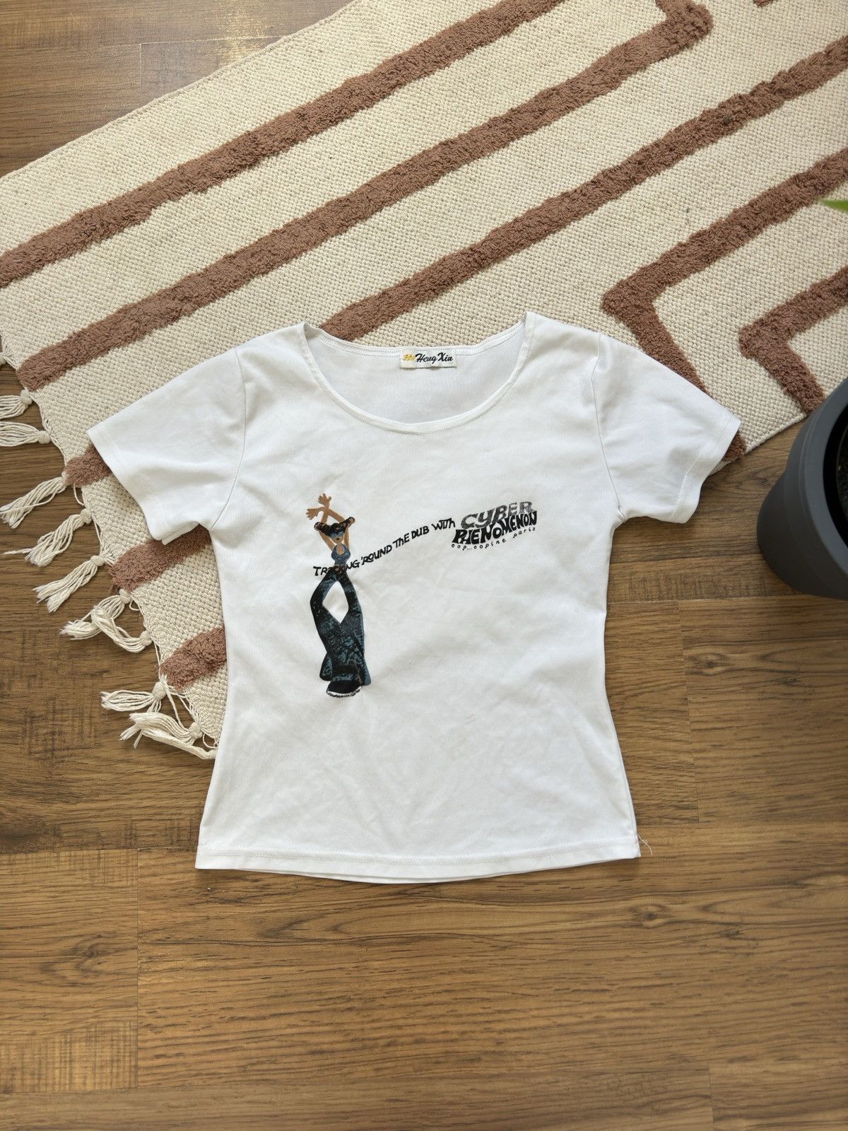 Cop Copine COP COPINE 2000s CYBER PRINTED STYLE TEE Size M / US 6-8 / IT 42-44 - 1 Thumbnail