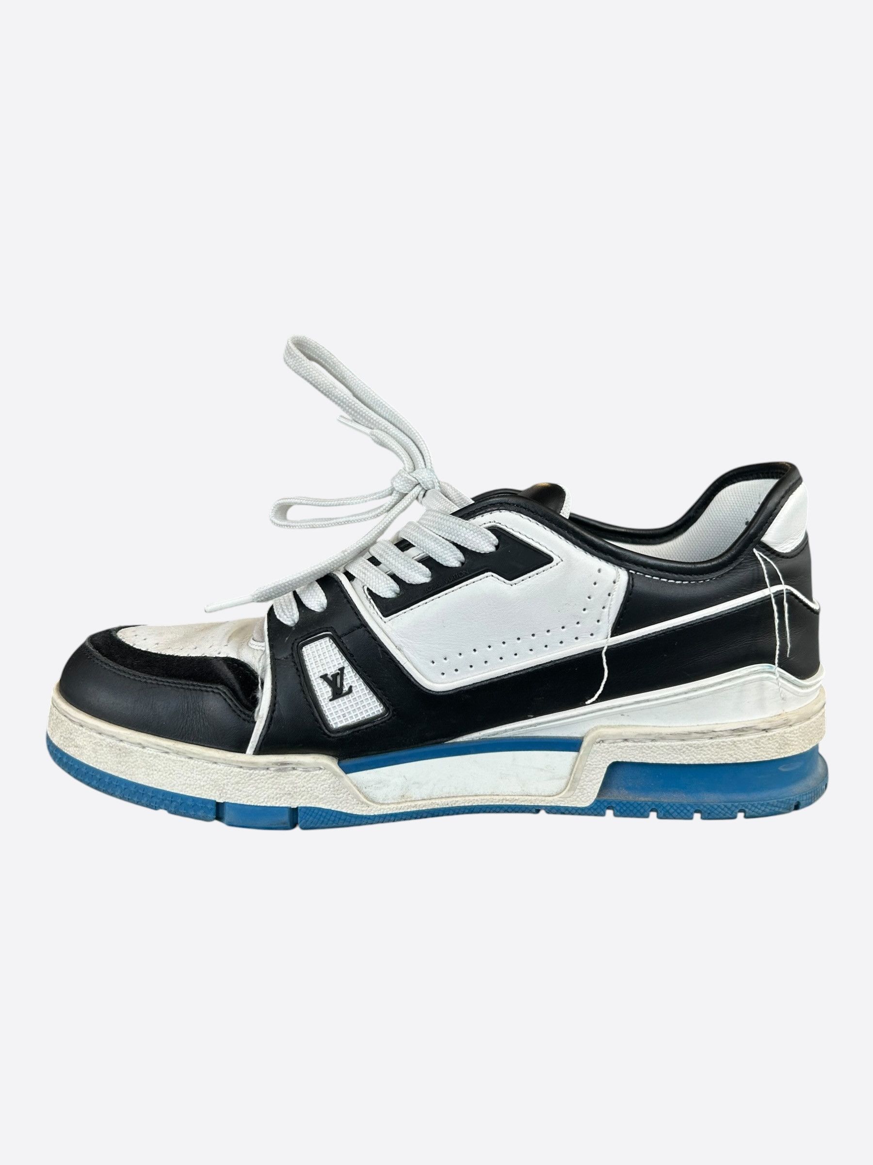 Louis Vuitton Louis Vuitton Black & White Prism Trainers Size US 8 / EU 41 - 6 Thumbnail