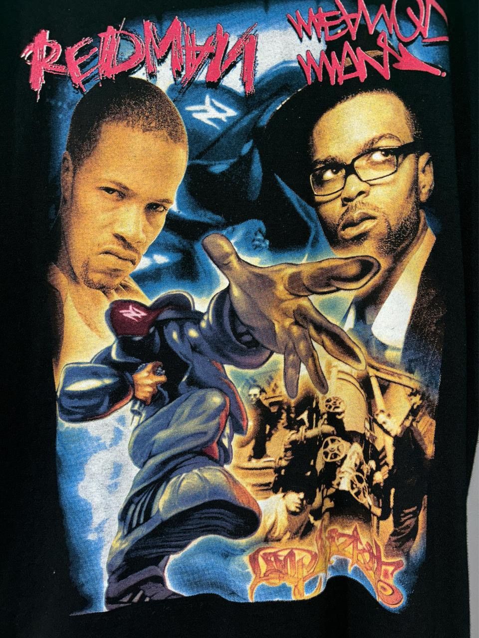 Vintage 1999 Limp Bizkit Redman Method Man 1999 Family Values tour Size US L / EU 52-54 / 3 - 6 Thumbnail