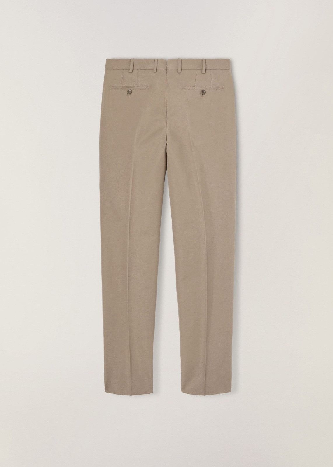 Loro Piana o1srvl11e1024 Pantaflat Slim Pant in Beige Size US 30 / EU 46 - 2 Thumbnail