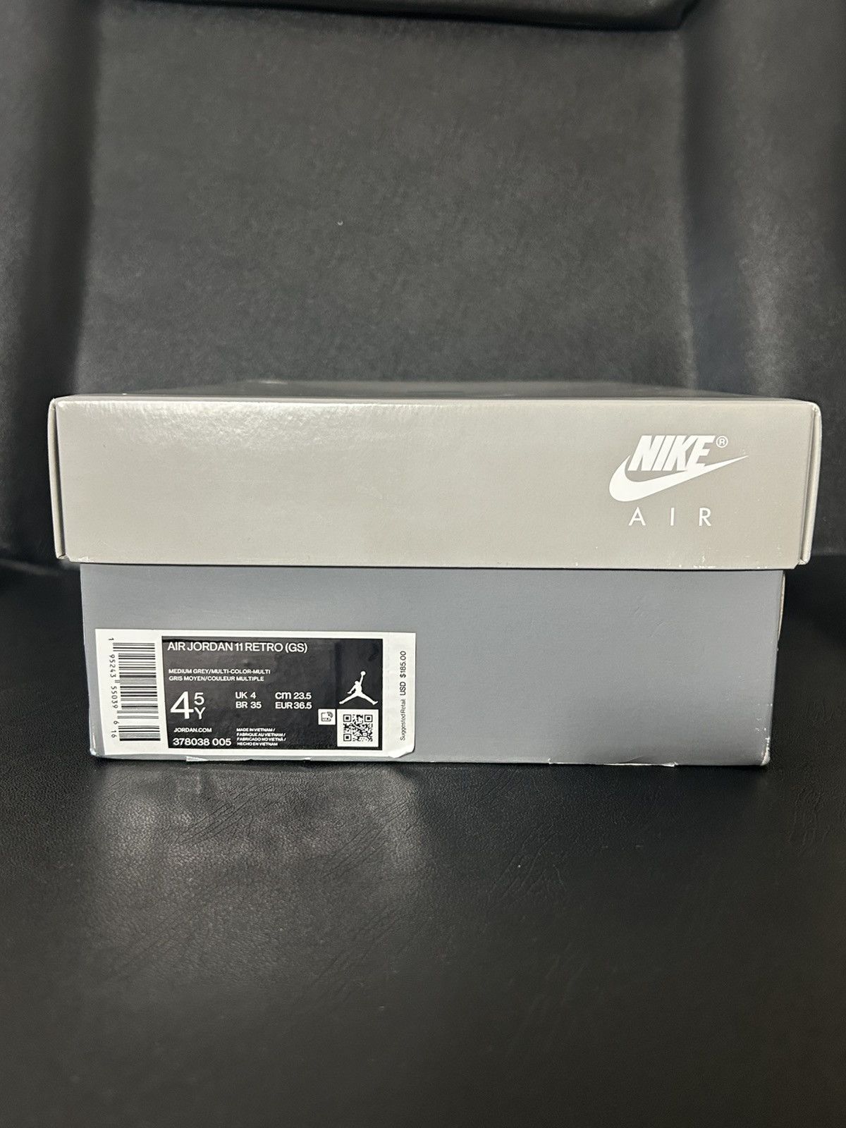 Nike Nike Air Jordan 11 Retro GS 'Cool Grey' 2021 Youth Size 4.5Y Size US 4.5 / IT 34.5 - 7 Thumbnail
