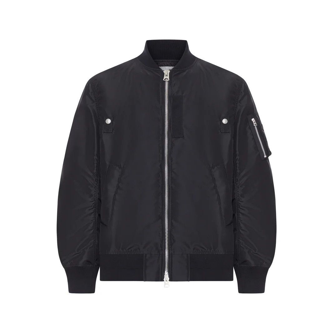 Sacai SACAI Black Nylon Bomber Jacket New & Authentic (Men's size: Size US M / EU 48-50 / 2 - 1 Thumbnail