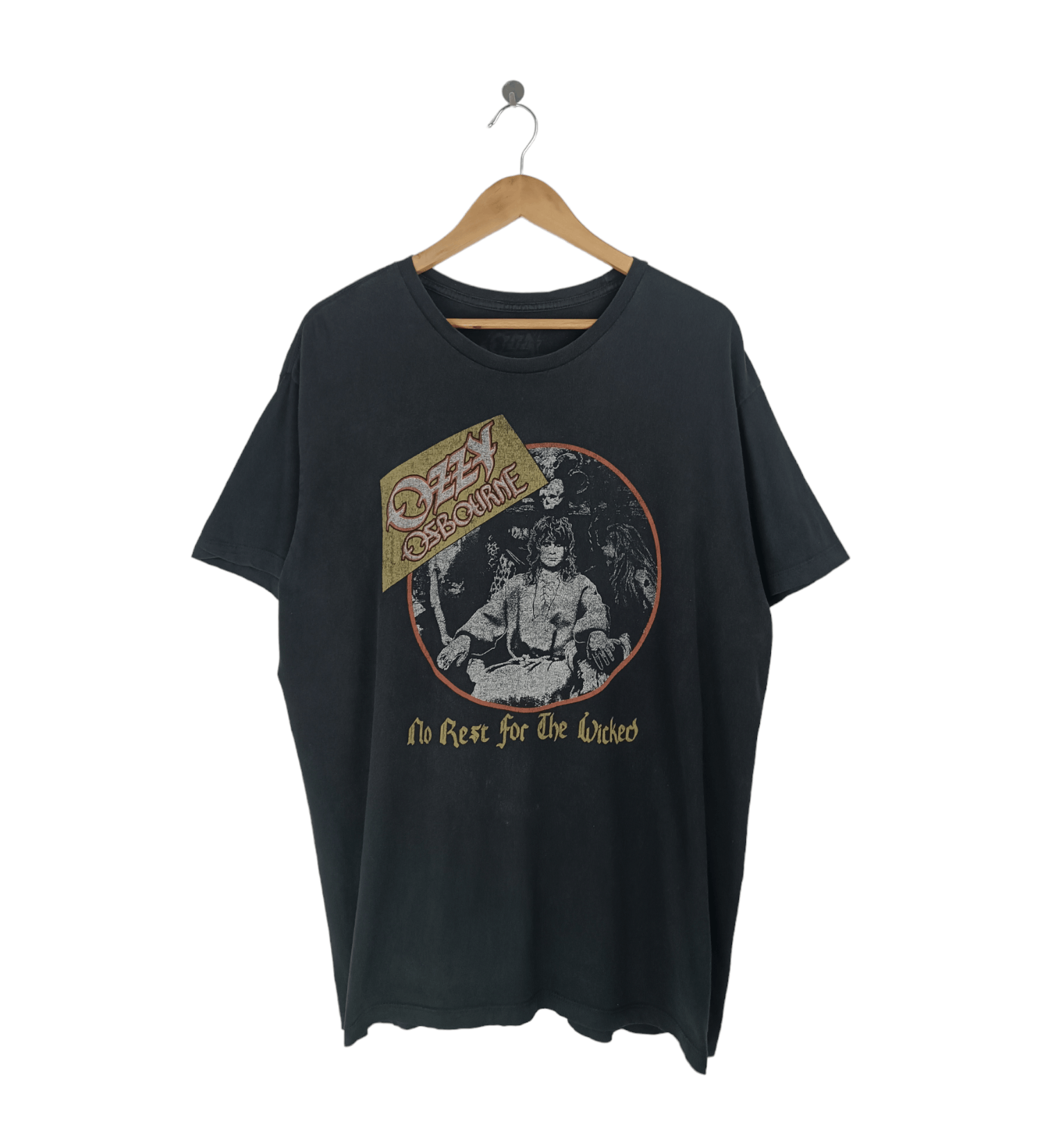 Vintage VINTAGE OZZY OSBOURNE BLACK SABBATH FADED TEE KISS DIO Size US XL / EU 56 / 4 - 1 Thumbnail