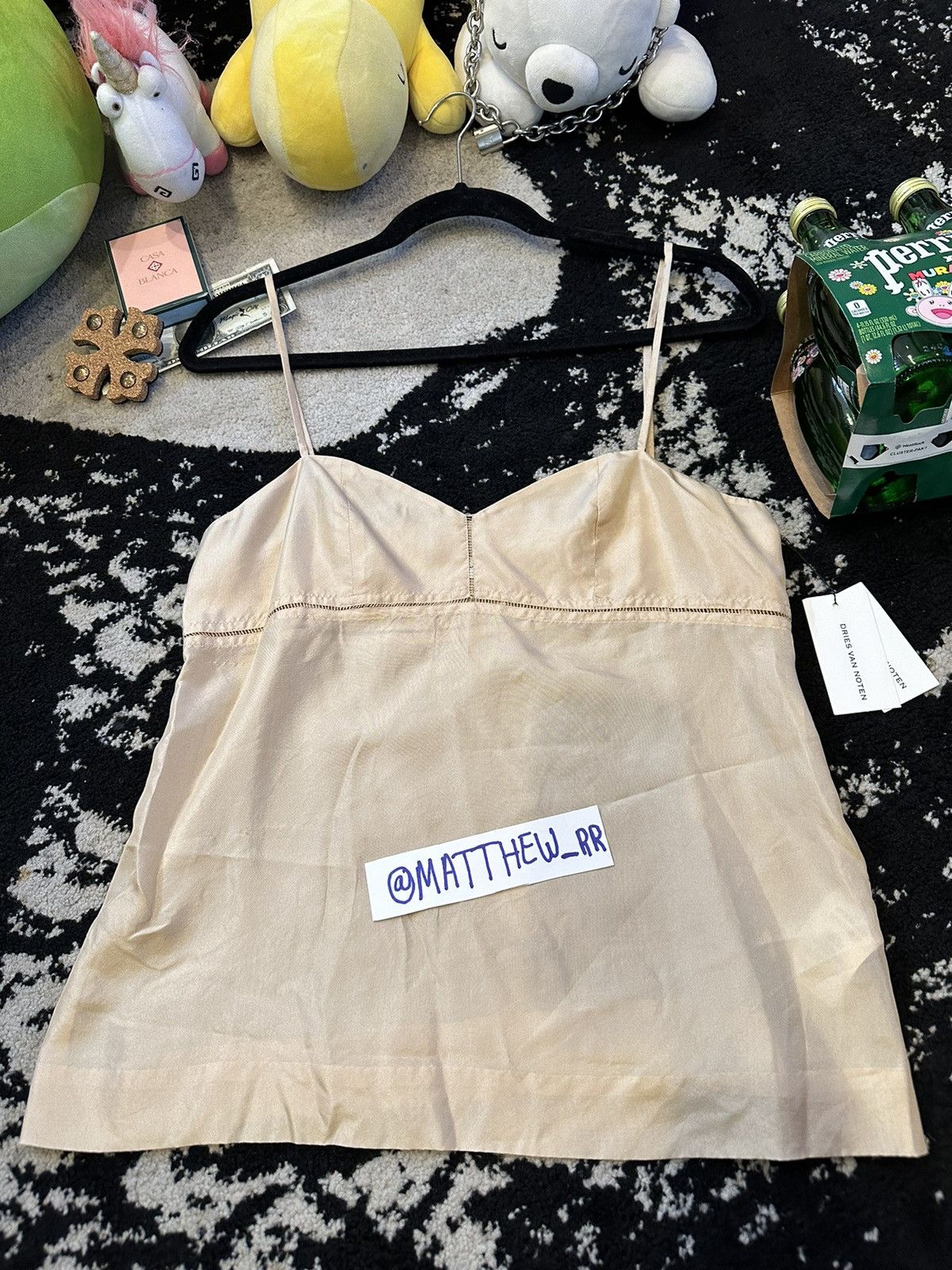 Dries Van Noten DRIES VAN NOTEN Silk Rose camisole Size XS / US 0-2 / IT 36-38 - 1 Thumbnail