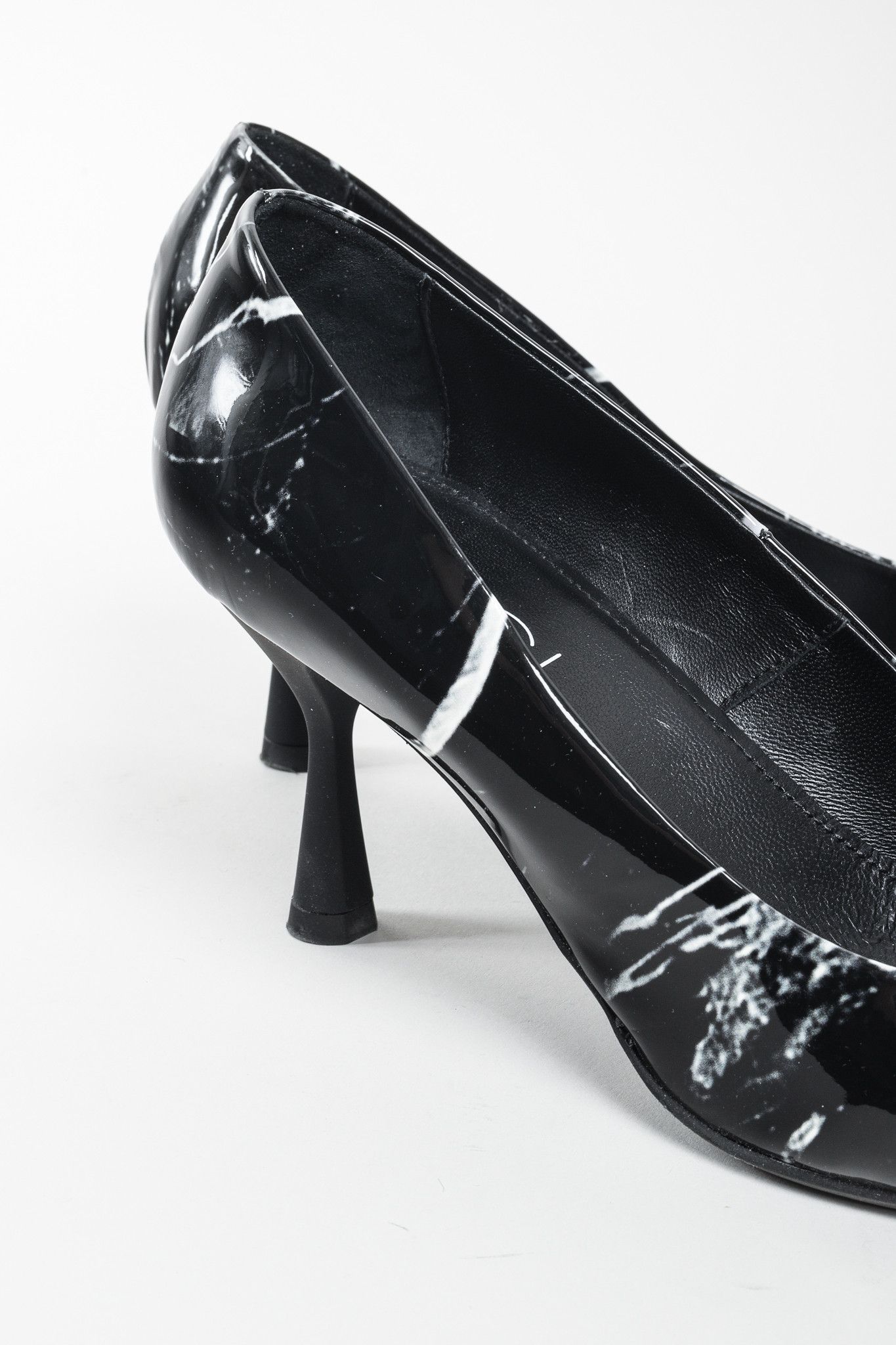 AGL AGL Isoldie Black Marble Pump Size US 11 / IT 41 - 8 Thumbnail