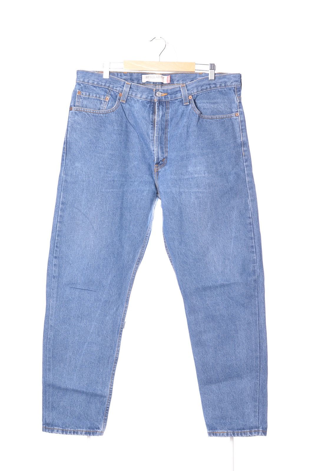Levi's Levis 505 light wash denim jeans sz36 Size US 38 / EU 54 - 3 Thumbnail