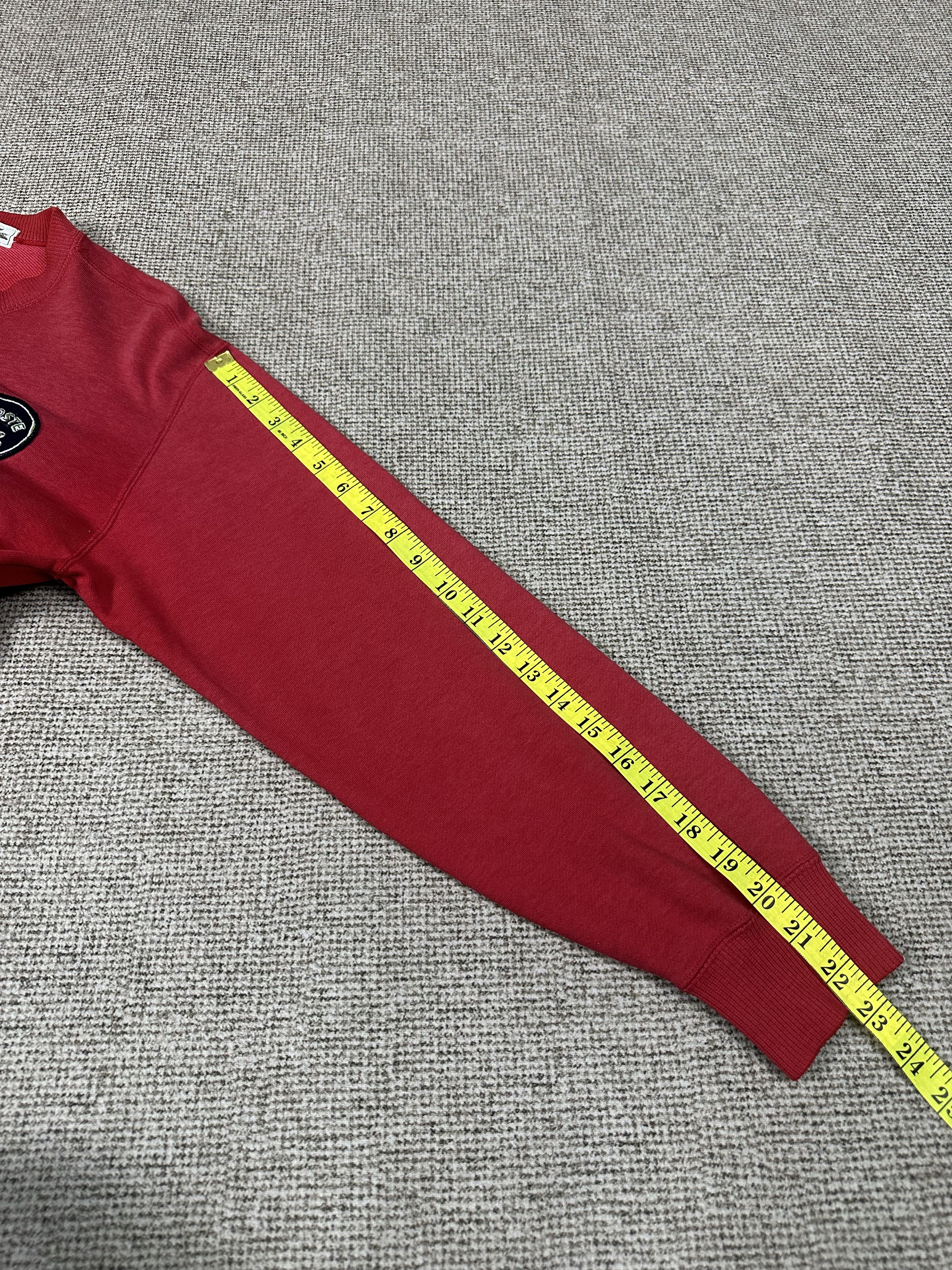 Lacoste Vintage Lacoste Sunfaded Crewneck Z494 Size US M / EU 48-50 / 2 - 7 Thumbnail