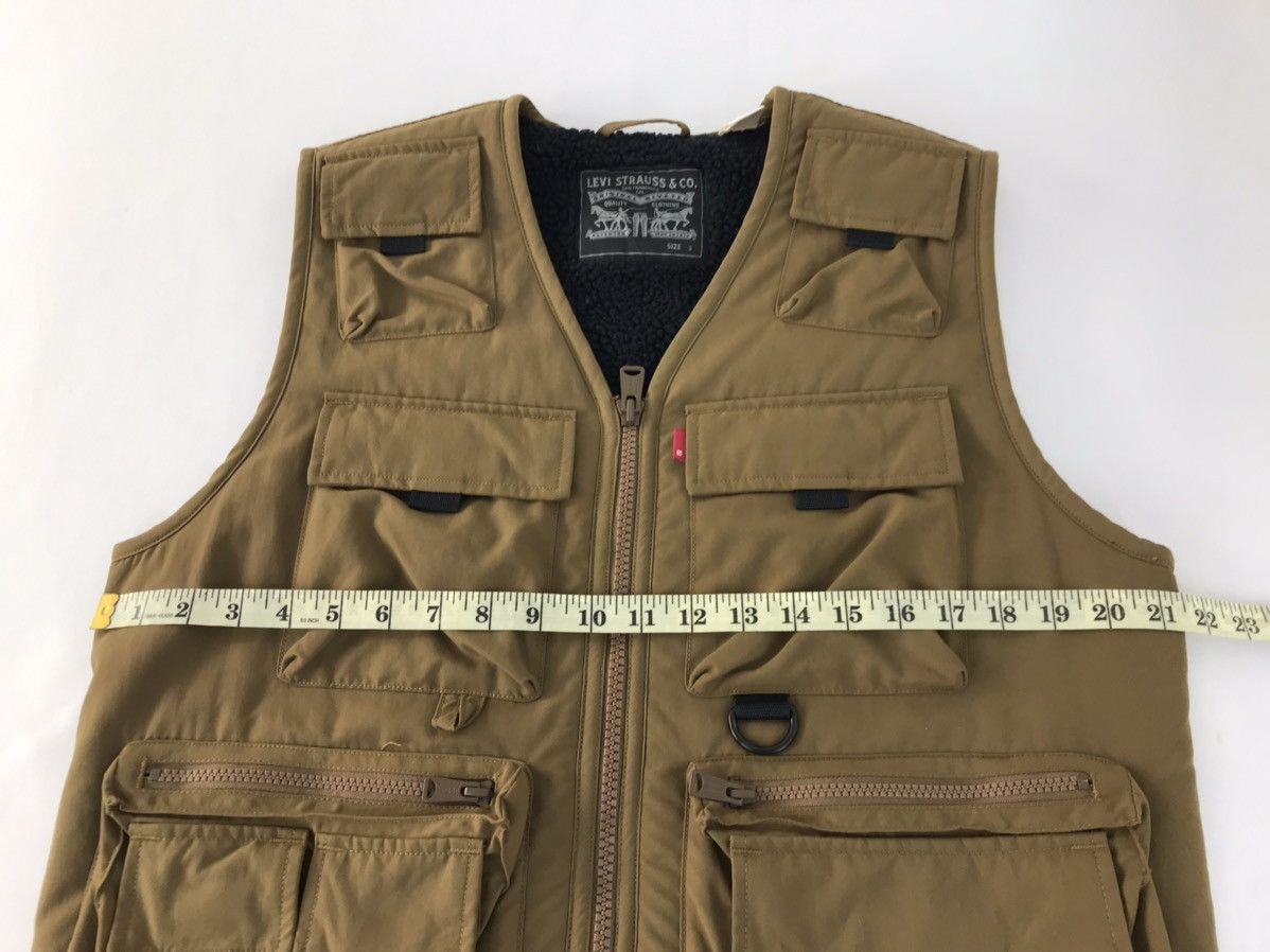 Japanese Brand × Levi's Vintage Vest Levi’s Fleece Inner Distressed Fleece Inner Size US M / EU 48-50 / 2 - 15 Thumbnail