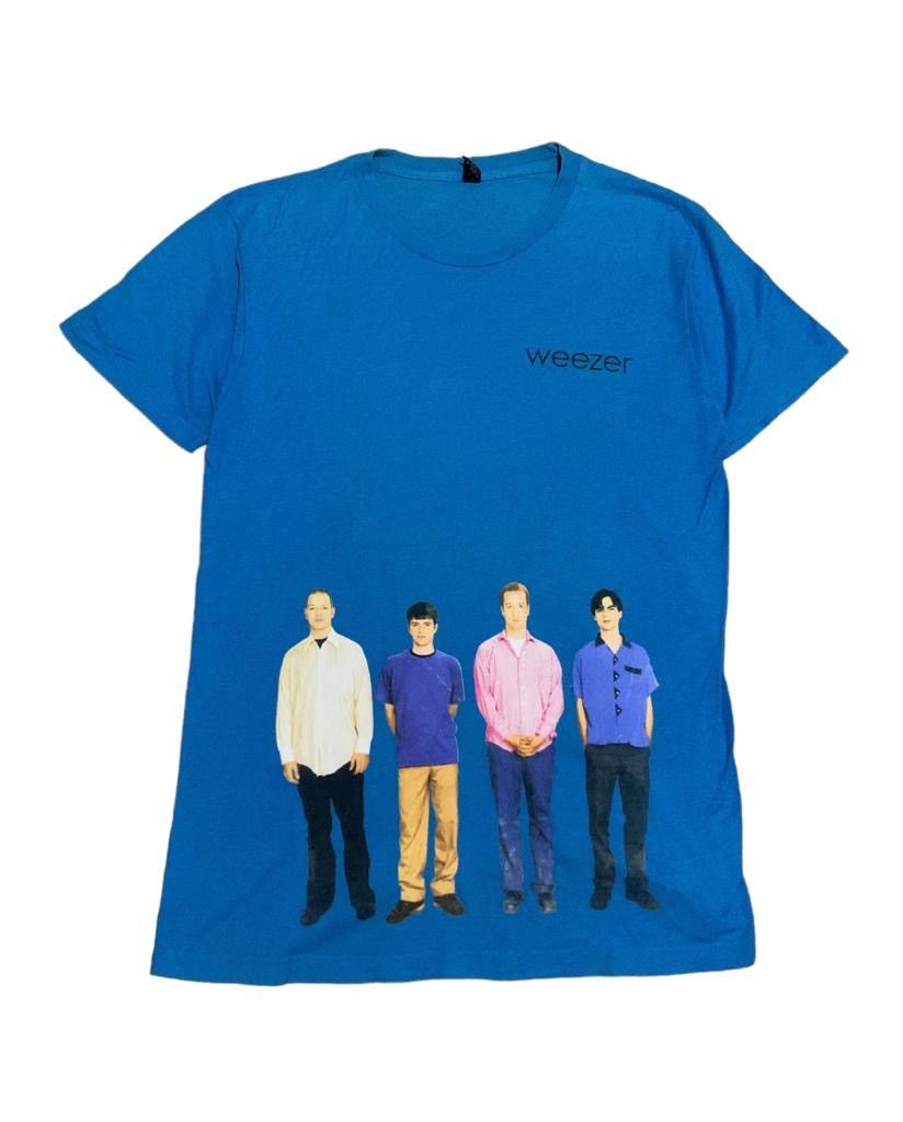 Band Tees × Vintage Vintage 2008 Weezer Blue Album T-Shirt Size US M / EU 48-50 / 2 - 1 Thumbnail