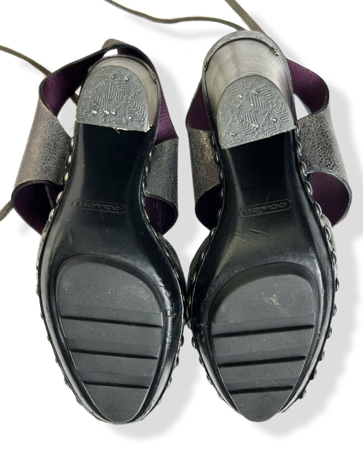 Coach Coach Poppy Rena Clog Gunmetal Size US 6.5 / IT 36.5 - 5 Thumbnail
