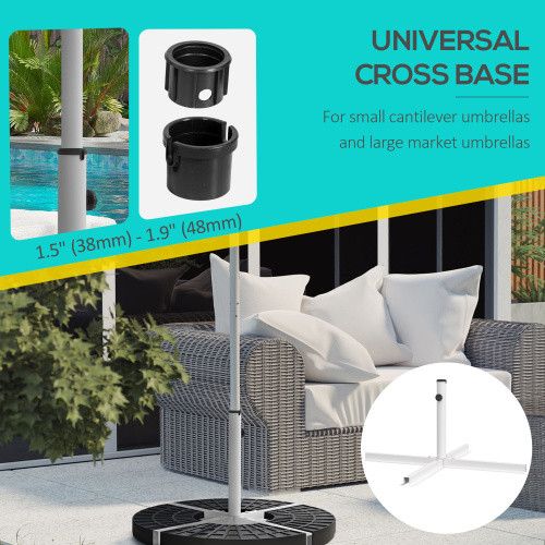 Designer × Homemade Outsunny Outdoor Universal Cross Brace Stand for Small Offse Size US L / EU 52-54 / 3 - 7 Thumbnail