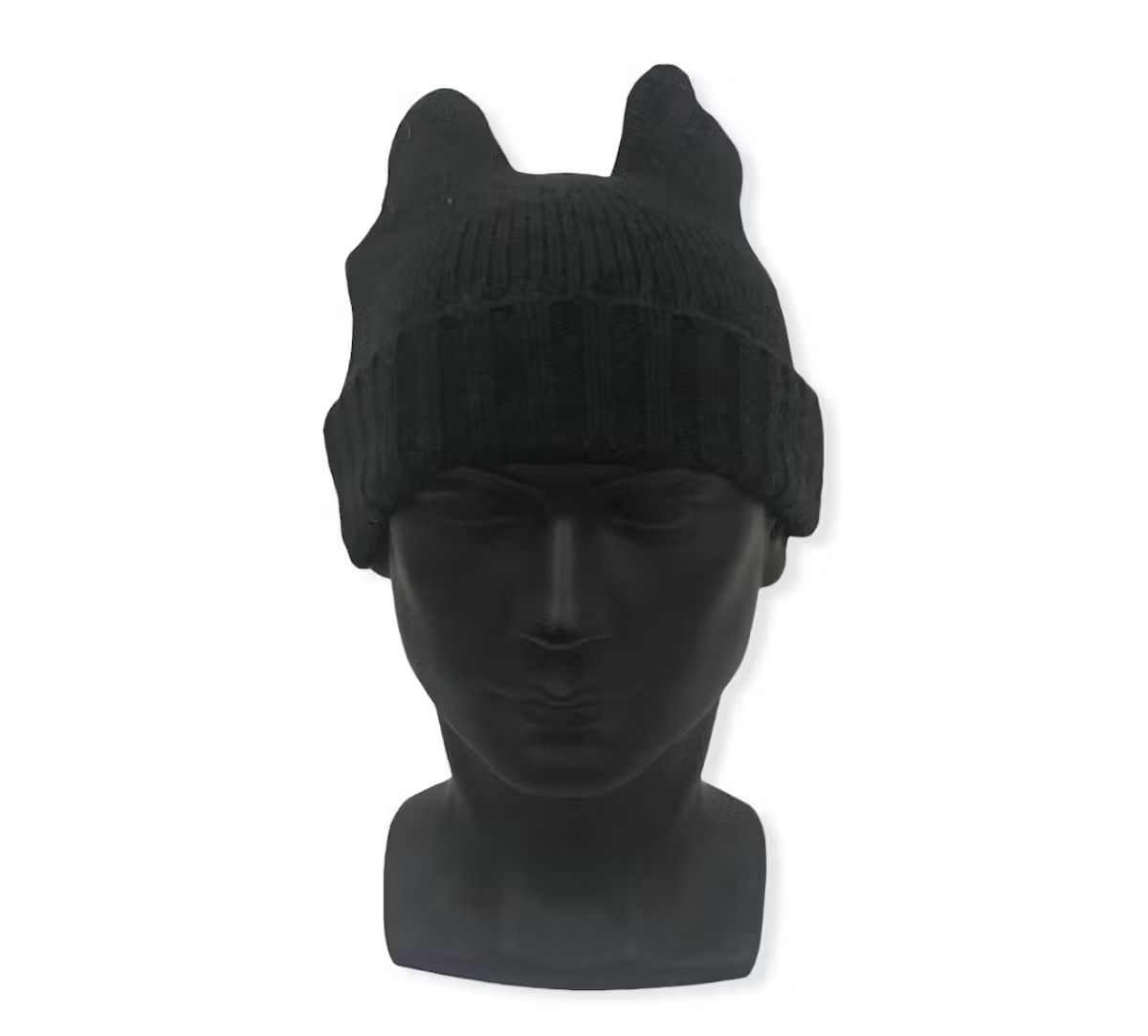 Other Japanese Brand Devil Horn Plain Beanie Hat Size ONE SIZE - 2 Thumbnail