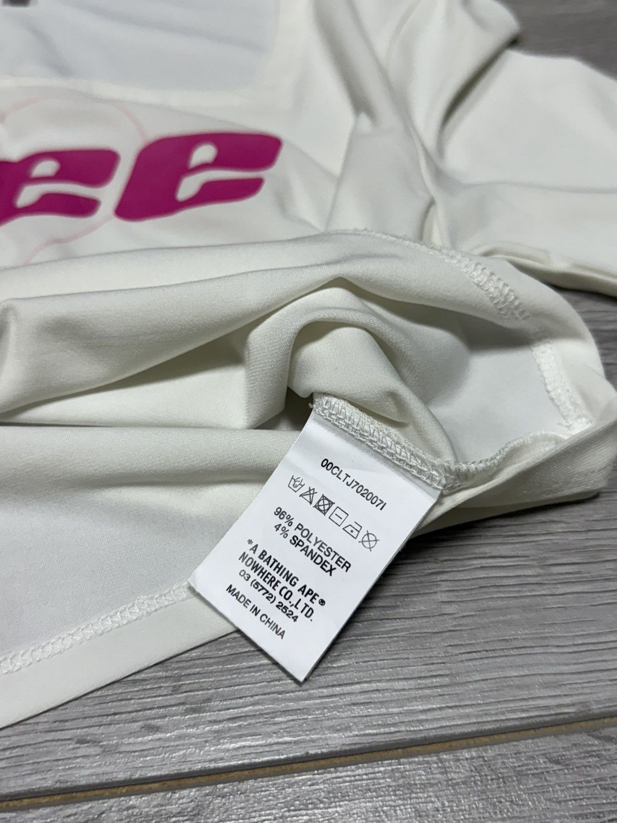 Aape Bape apee heart long sleeve big logo mesh Size S / US 4 / IT 40 - 7 Thumbnail