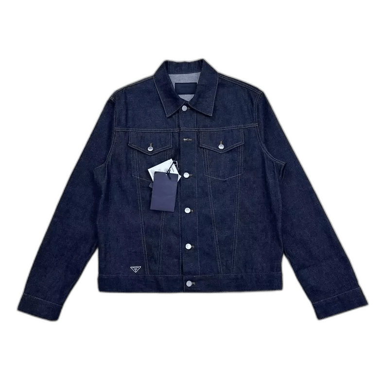 Prada Prada Denim Jacket for Spring/Summer 2024 Size US XL / EU 56 / 4 - 1 Thumbnail