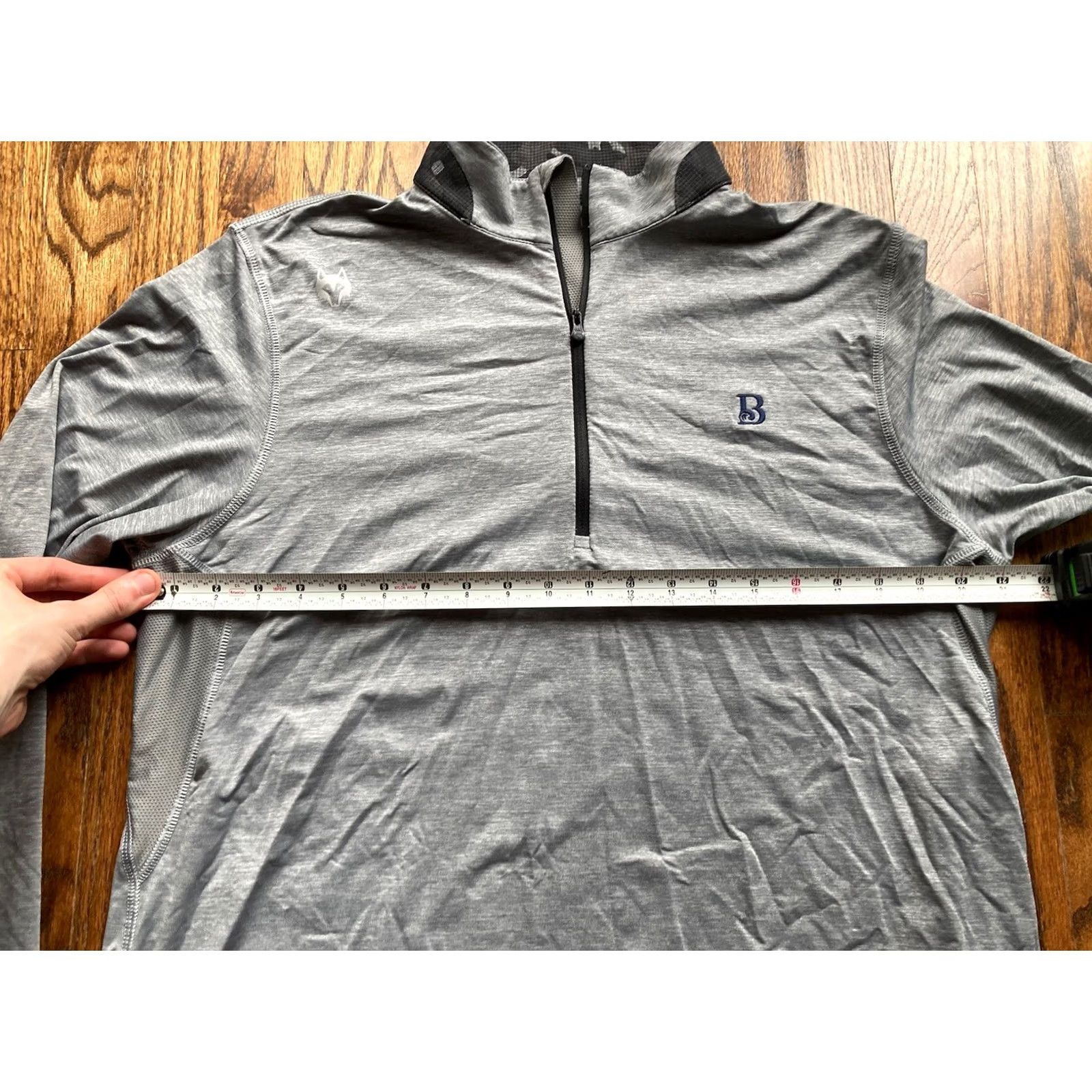 Vintage Greyson Golf Performance Pullover Mens Large 1/4 Zip Gray Camo Trim Logo Casual Stable Sports Golf Shirt Pullover Mens Large Gray Size US L / EU 52-54 / 3 - 7 Thumbnail