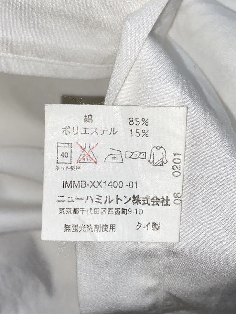 Issey Miyake Issey Miyake IM Product White 3/4 Sleeve Shirt Tie Size US L / EU 52-54 / 3 - 14 Thumbnail
