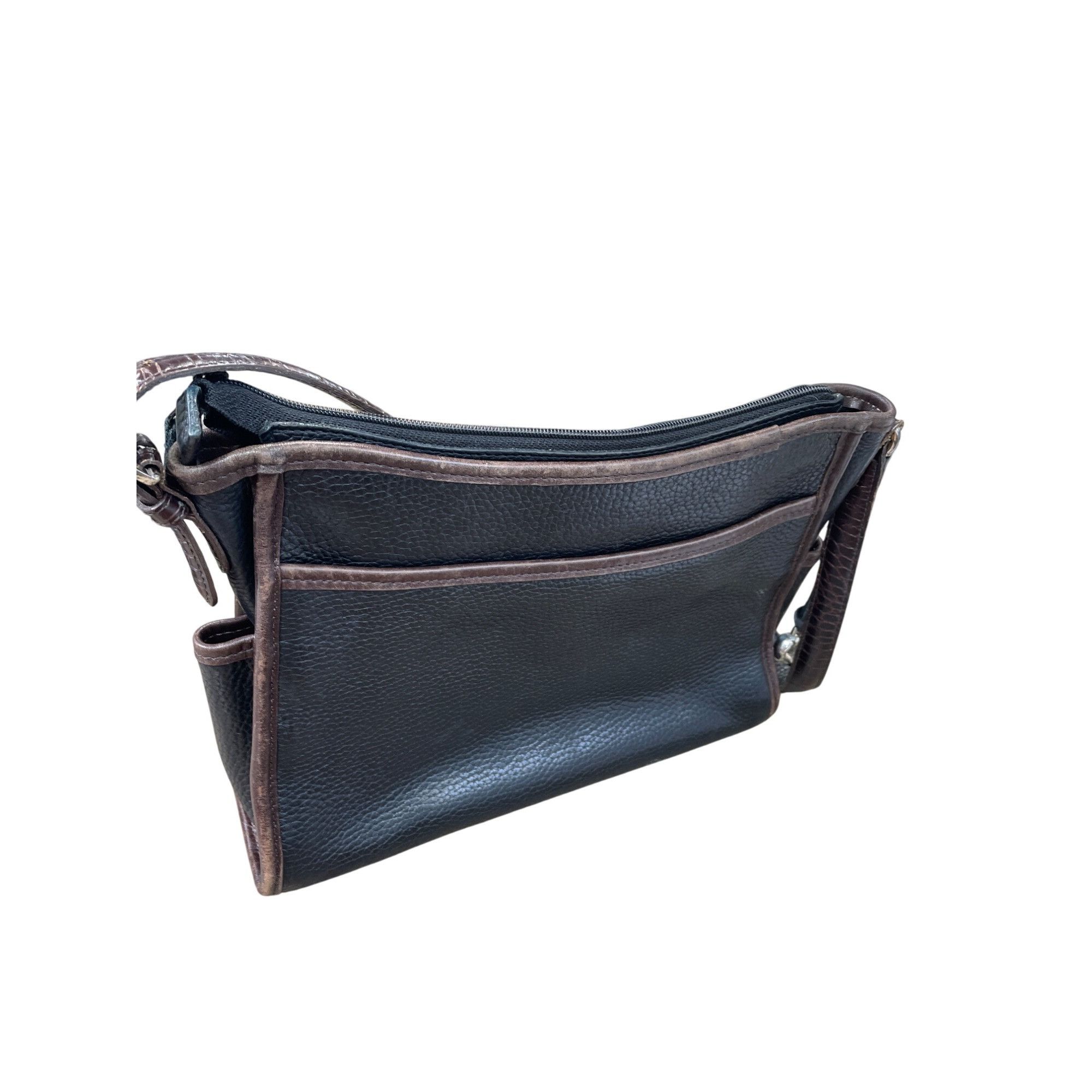 Brighton Brighton Womens Brown Leather Shoulder Handbag SKU 8962 Size ONE SIZE - 8 Thumbnail