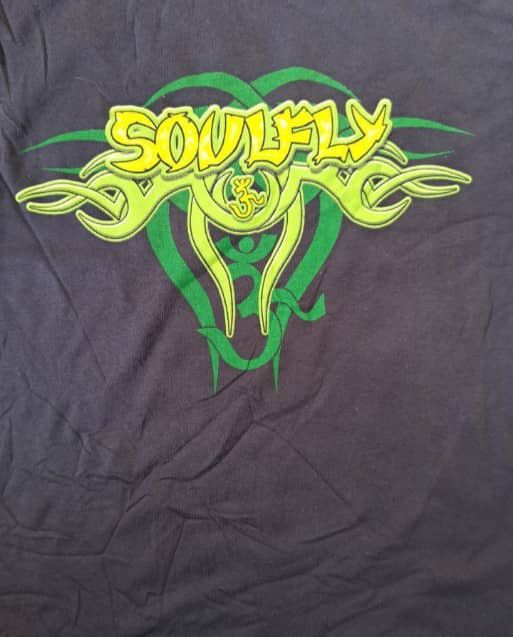 Band Tees Vintage Nu Metal SOULFLY BAND KORN DEFTONES LIMP BIZKIT SHIR Size US M / EU 48-50 / 2 - 3 Thumbnail