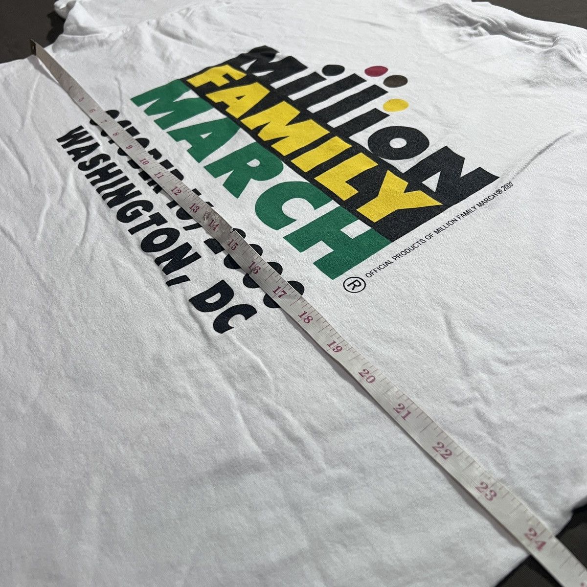 Vintage Million Family March Black History XL graphic streetwear Size US XL / EU 56 / 4 - 8 Thumbnail