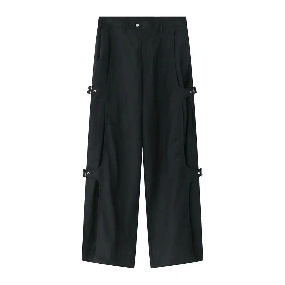 Japanese Brand × Jean Hip Hop Strappy Design Loose Casual Pants Size US 32 / EU 48 - 1 Thumbnail